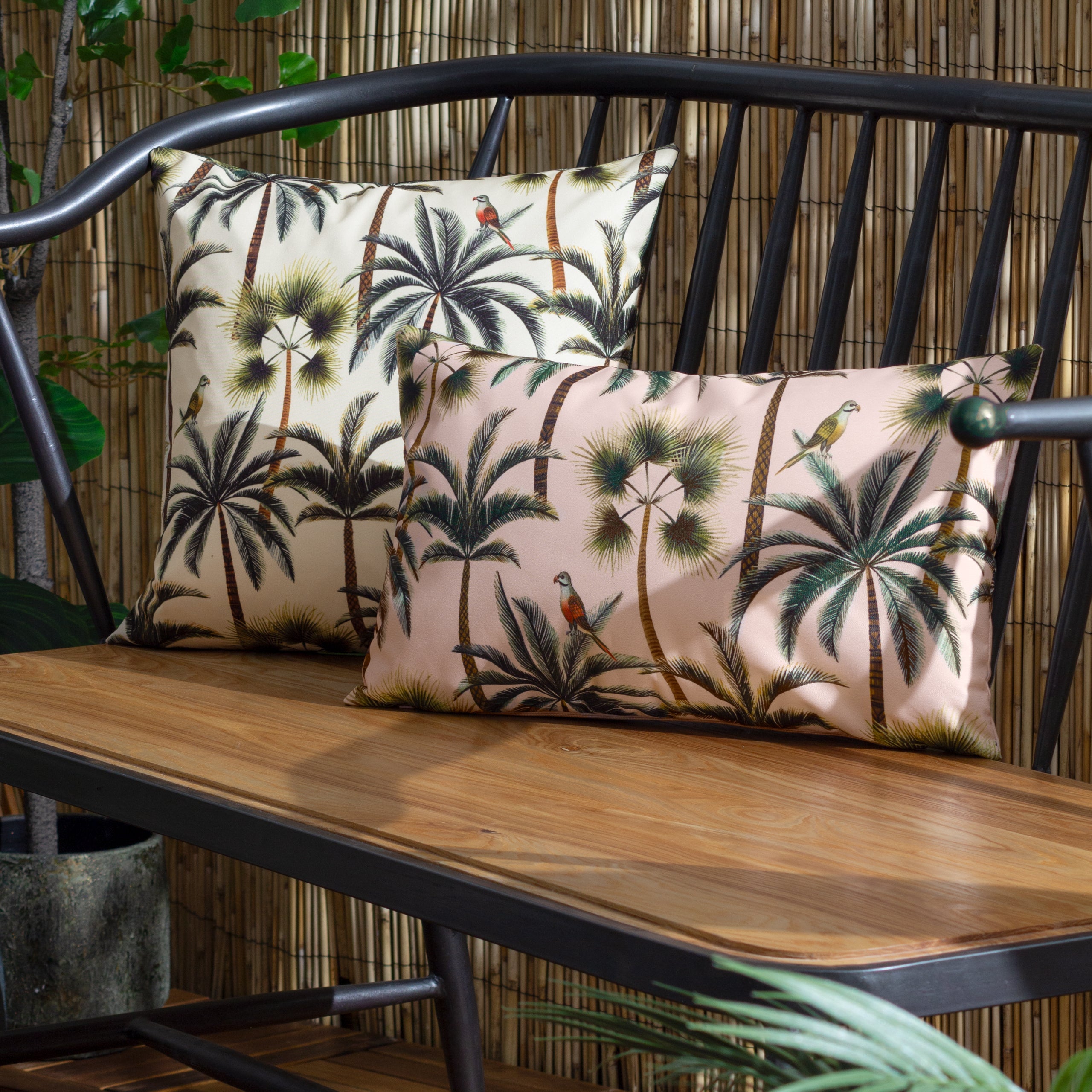 Palms Rectangular Outdoor Cushion