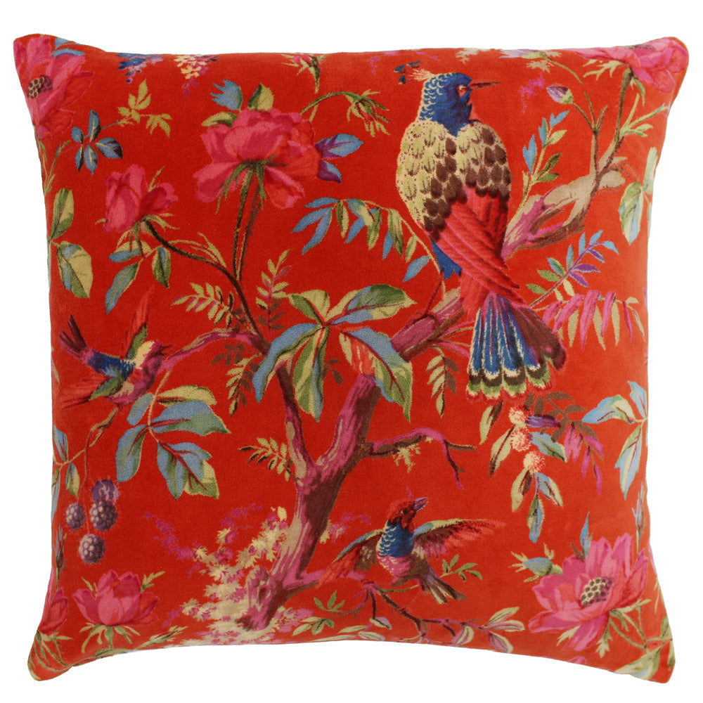 Paradise Velvet Cushion