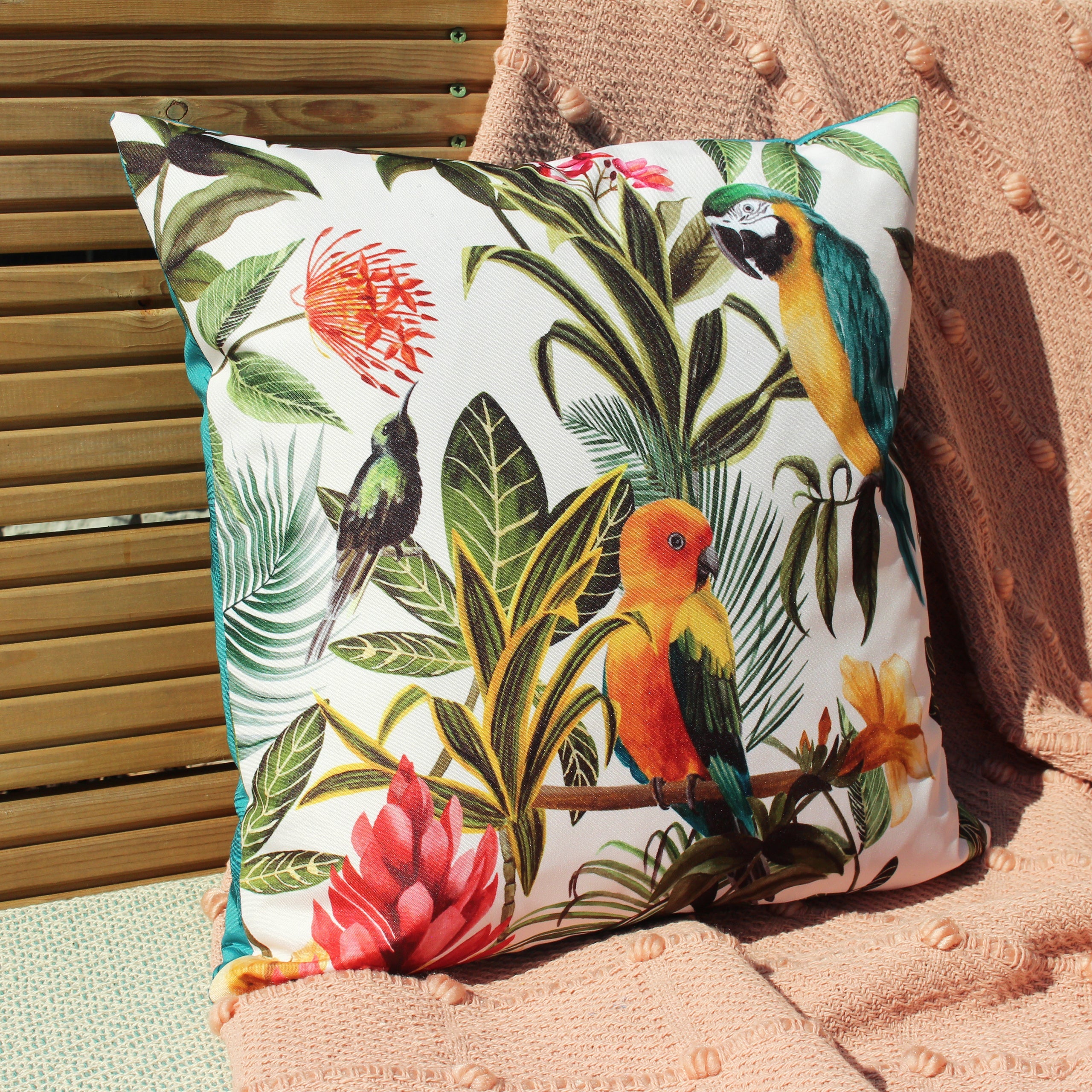 Parrots Outdoor Cushion