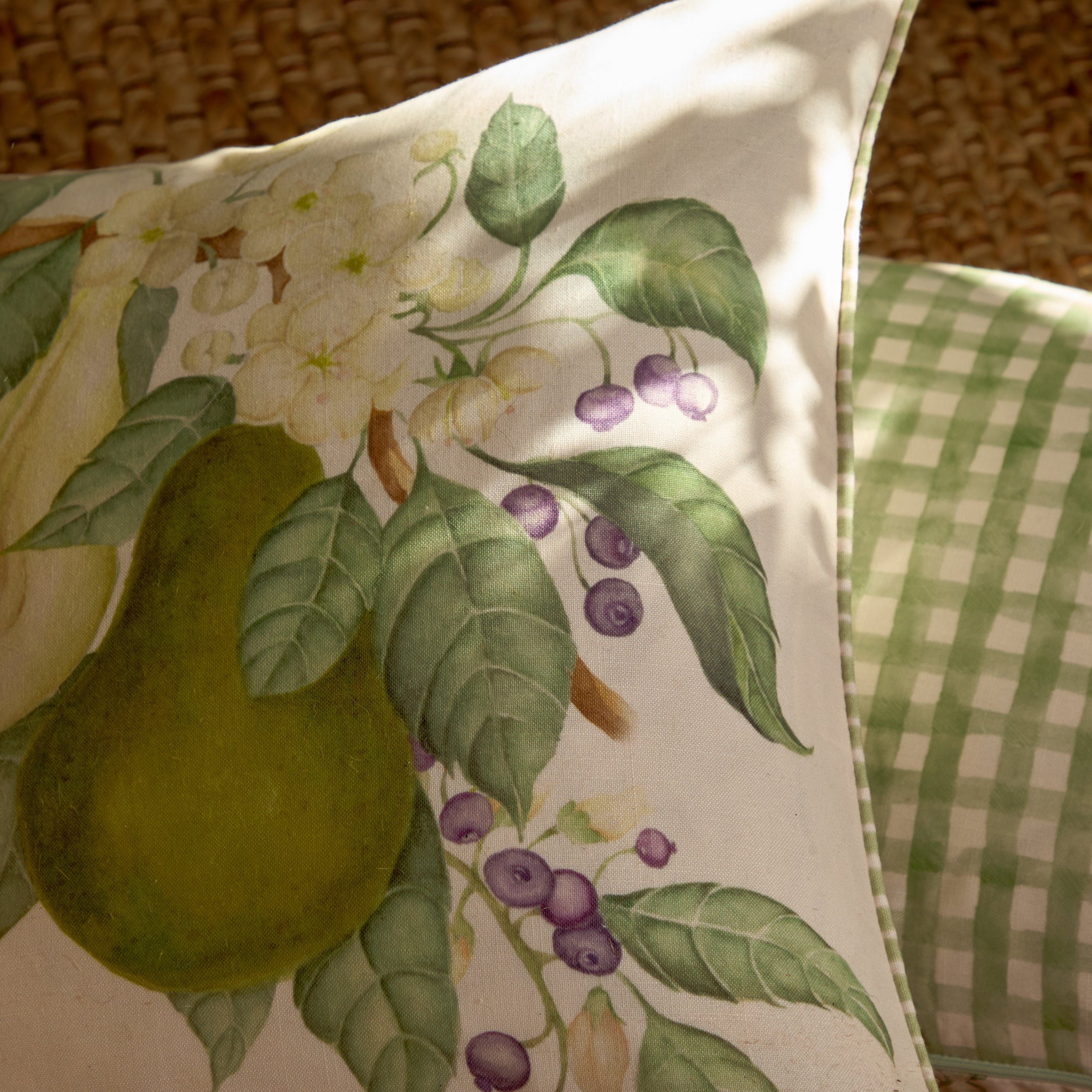 Pear Orchard Printed Outdoor Cushion