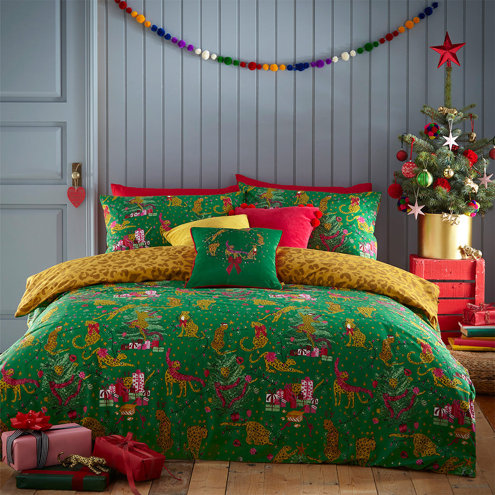 Purrfect Christmas Duvet Cover Set