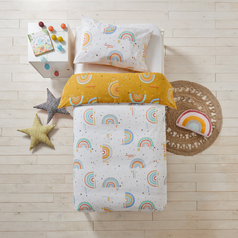 Rainbow Tribe Kids Duvet Cover Set
