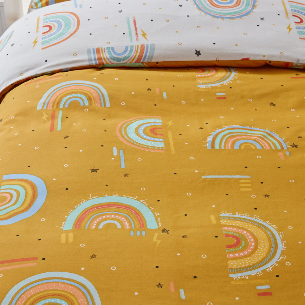 Rainbow Tribe Kids Duvet Cover Set