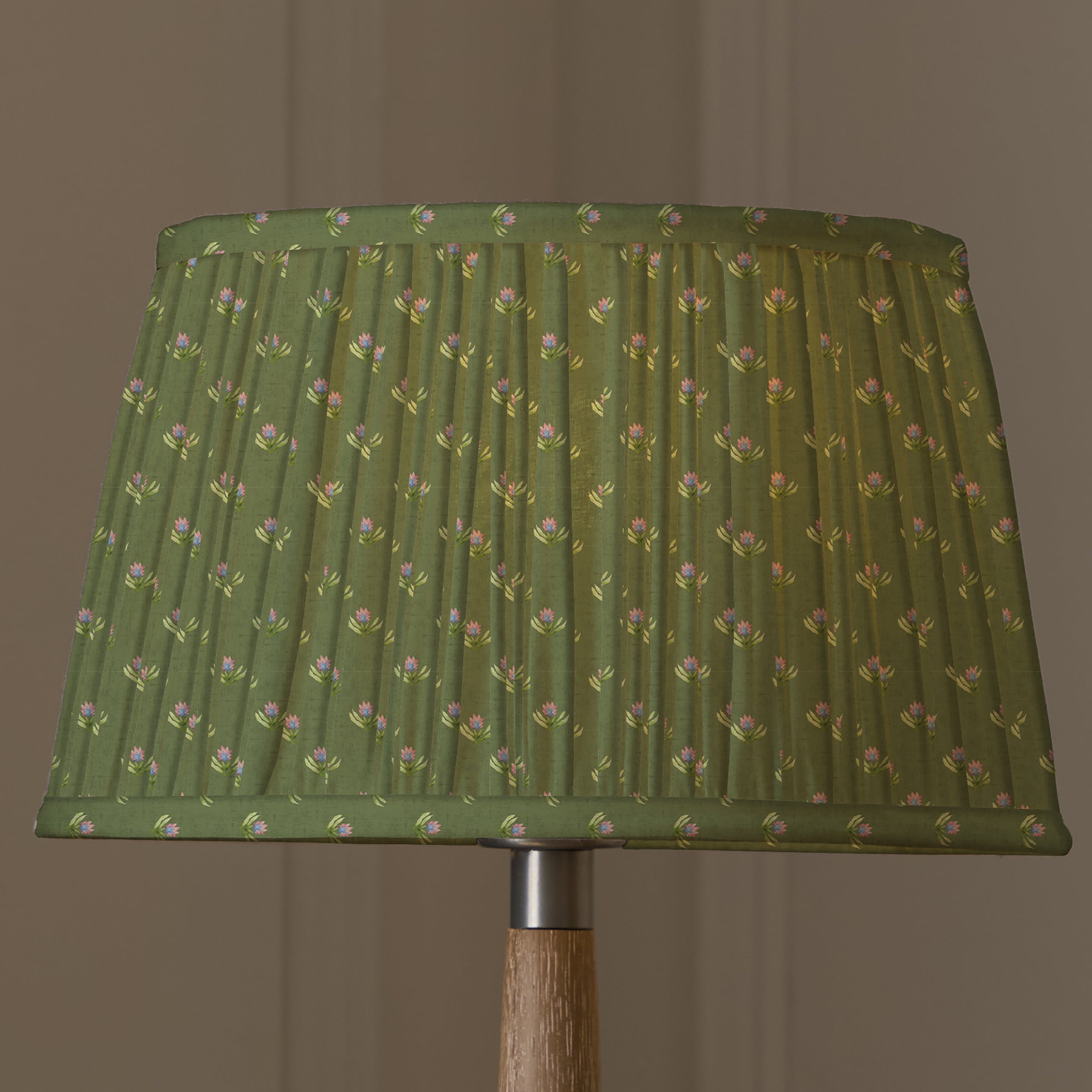 Raja Pleated Tapered Lamp Shade