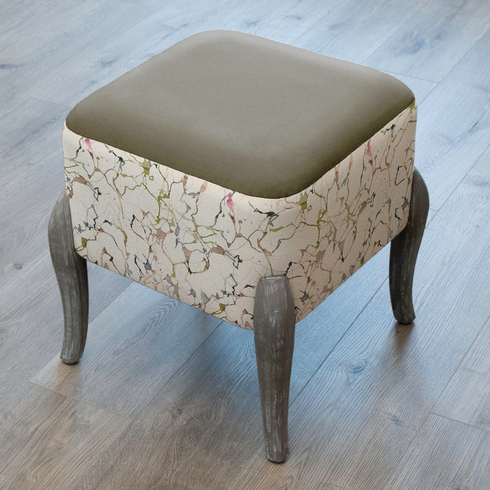 Carrara Printed Ralf Footstool