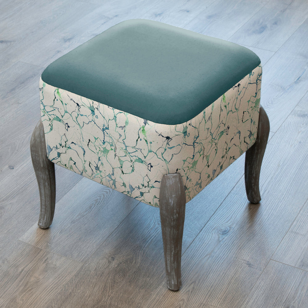 Carrara Printed Ralf Footstool