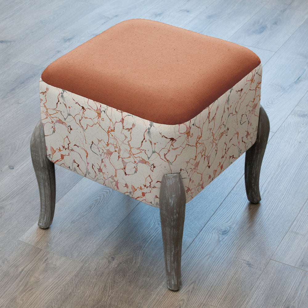Carrara Printed Ralf Footstool
