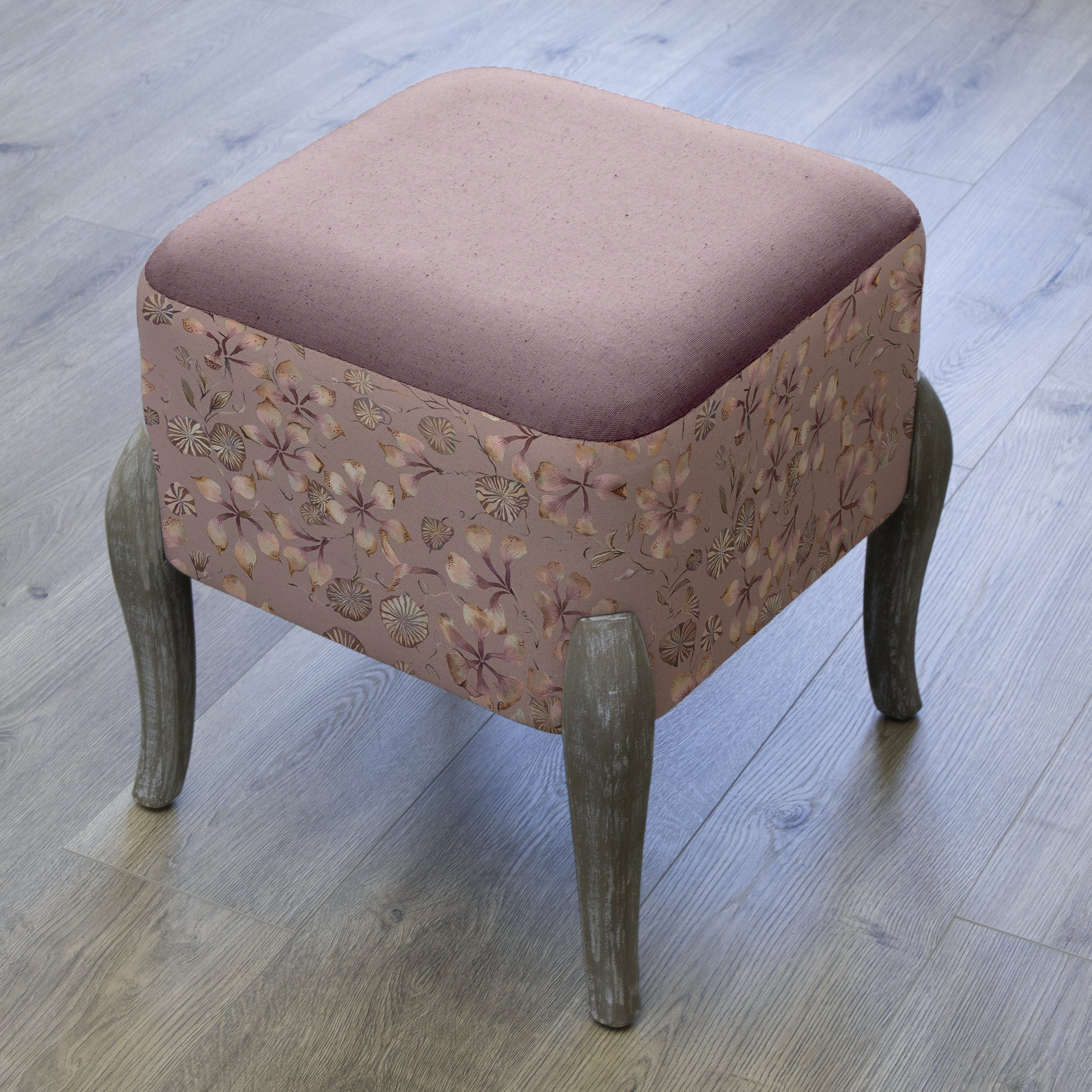 Philipa Printed Ralf Footstool
