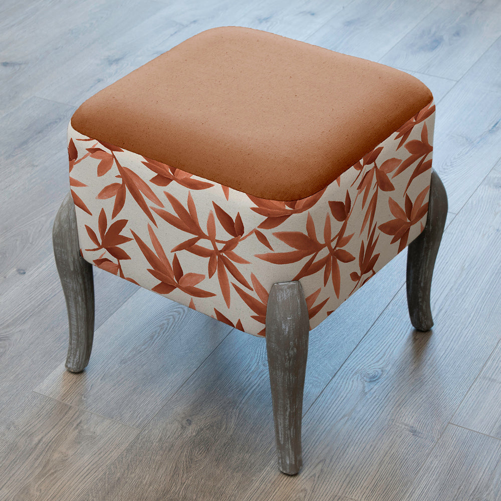 Silverwood Printed Ralf Footstool
