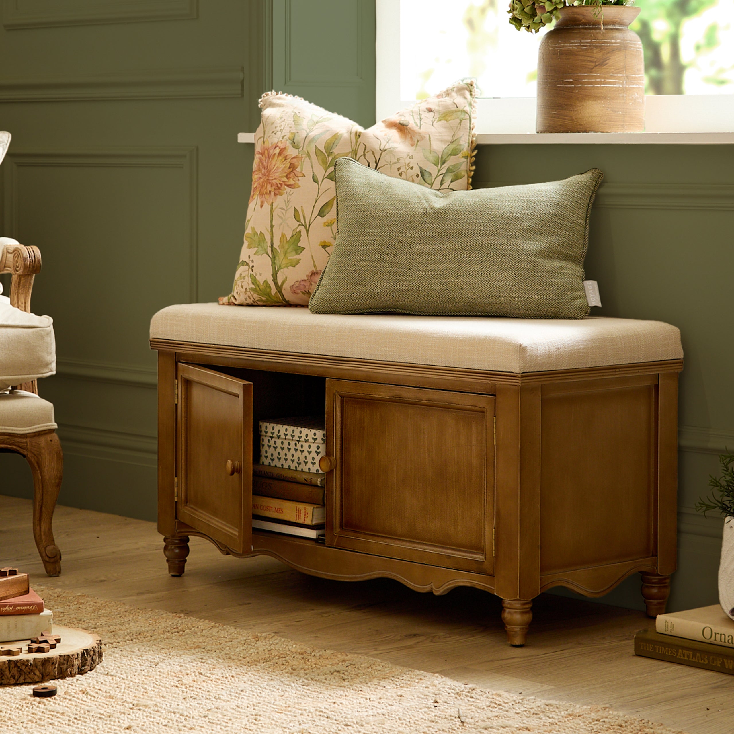 Rosalie Wooden Bench