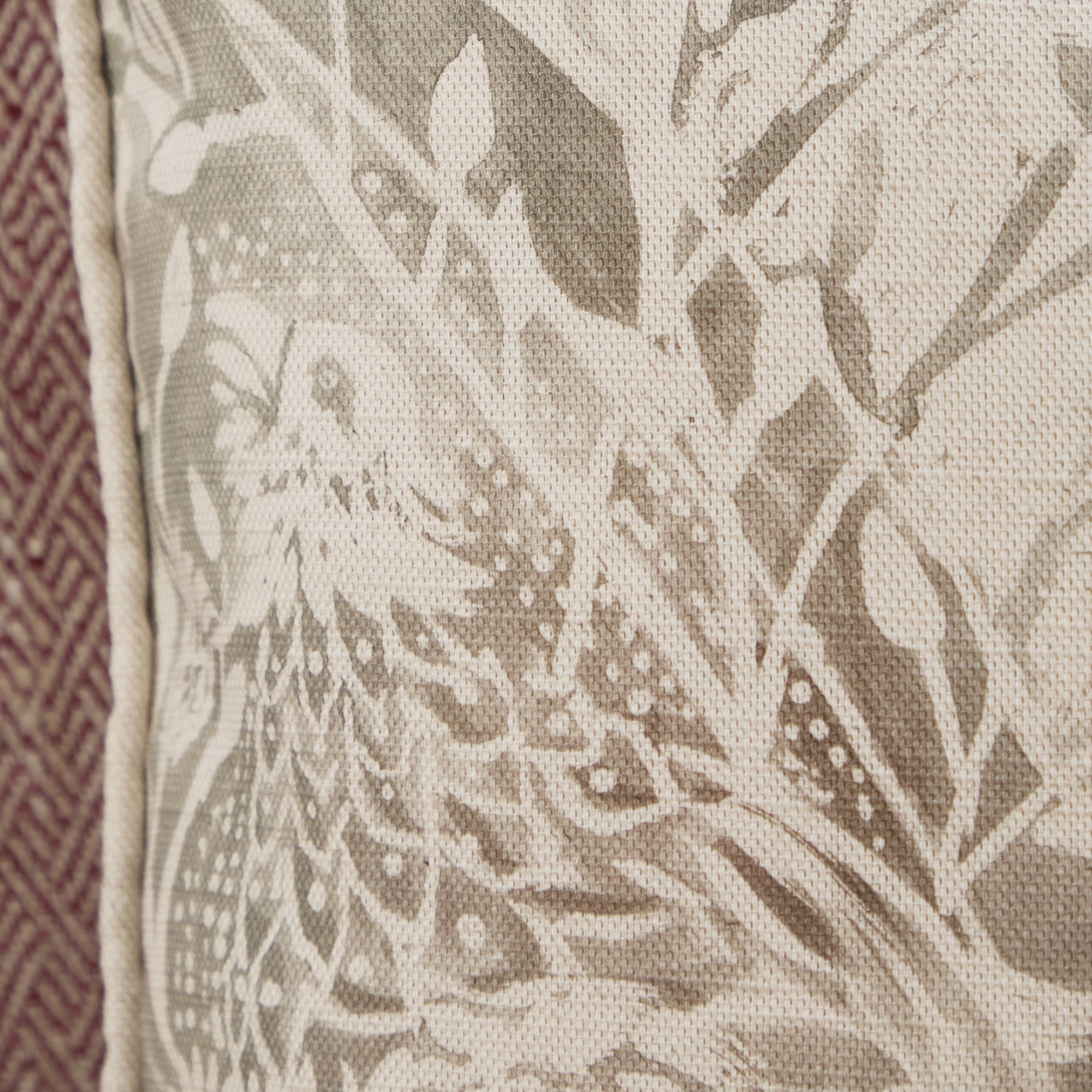 Rothesay Printed Piped Cushion