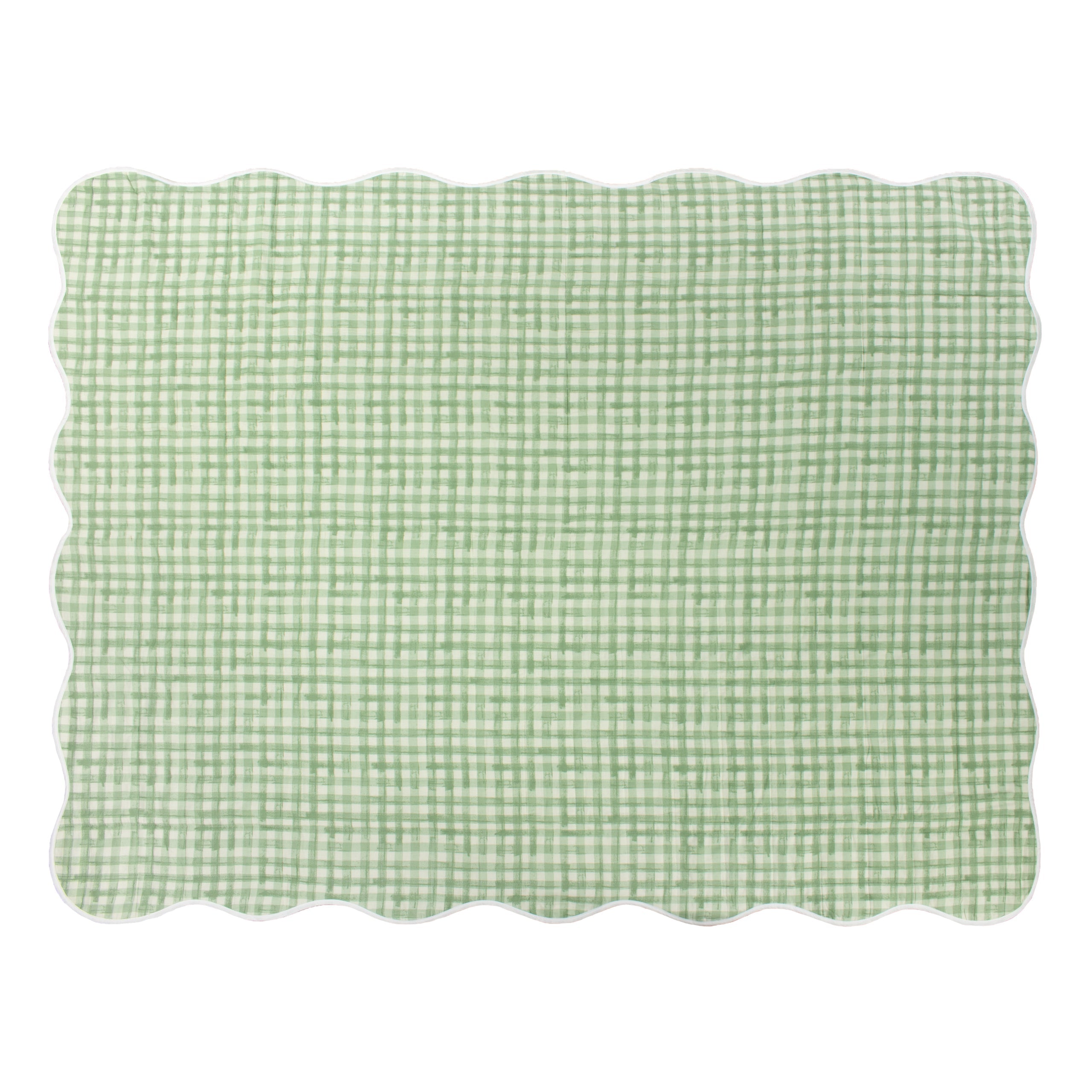 Scallop Quilted Bedspread