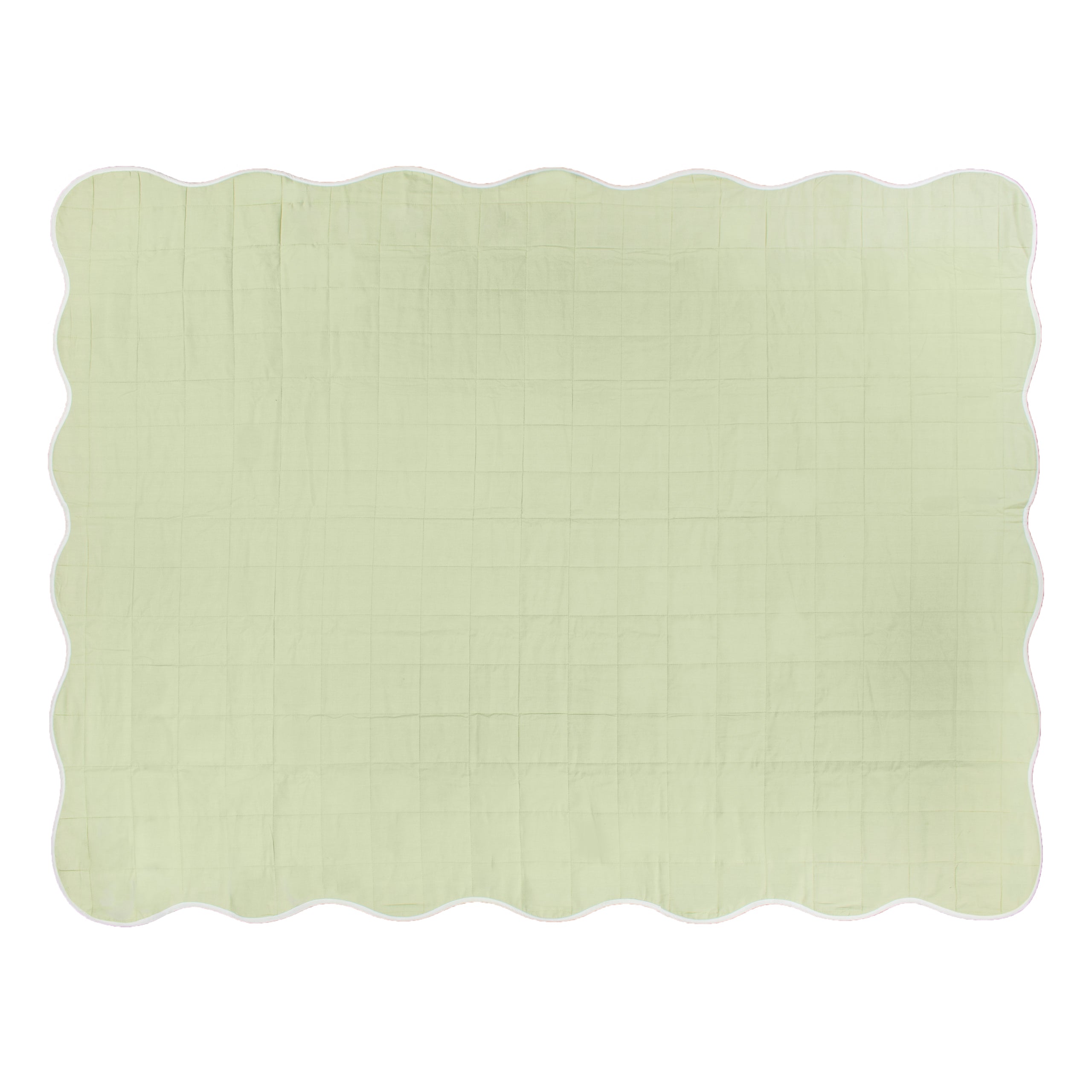 Scallop Quilted Bedspread