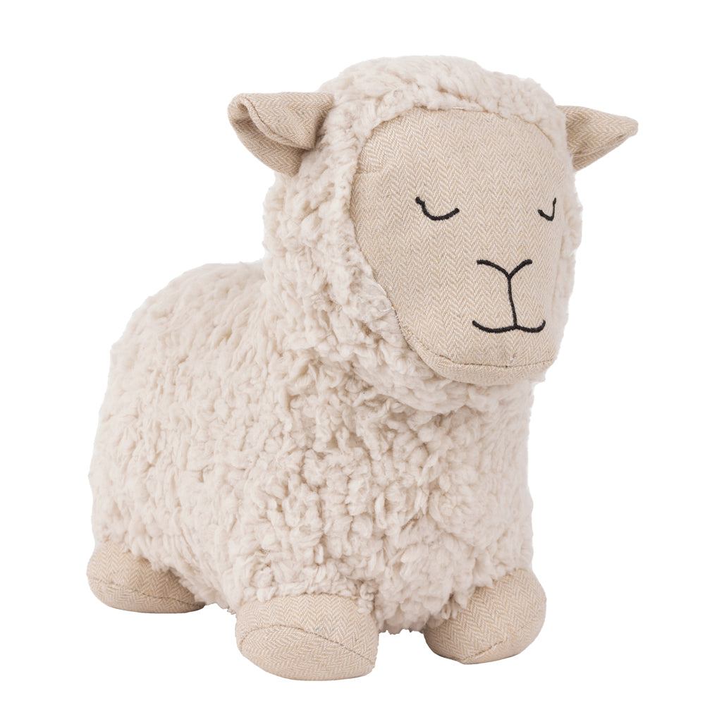 Sheep Shearling Fleece Door Stop