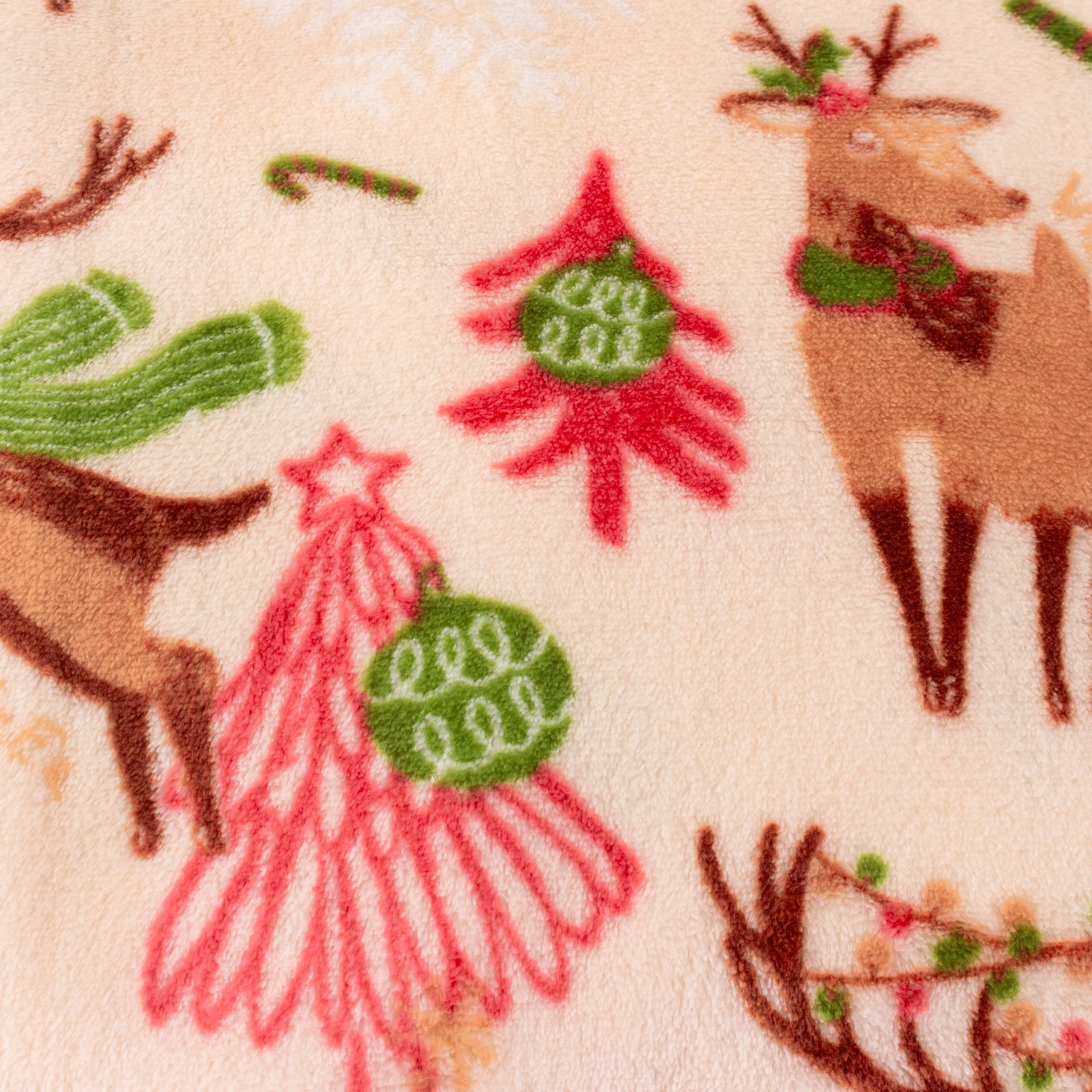 Sleigh Team Printed Fleece Throw