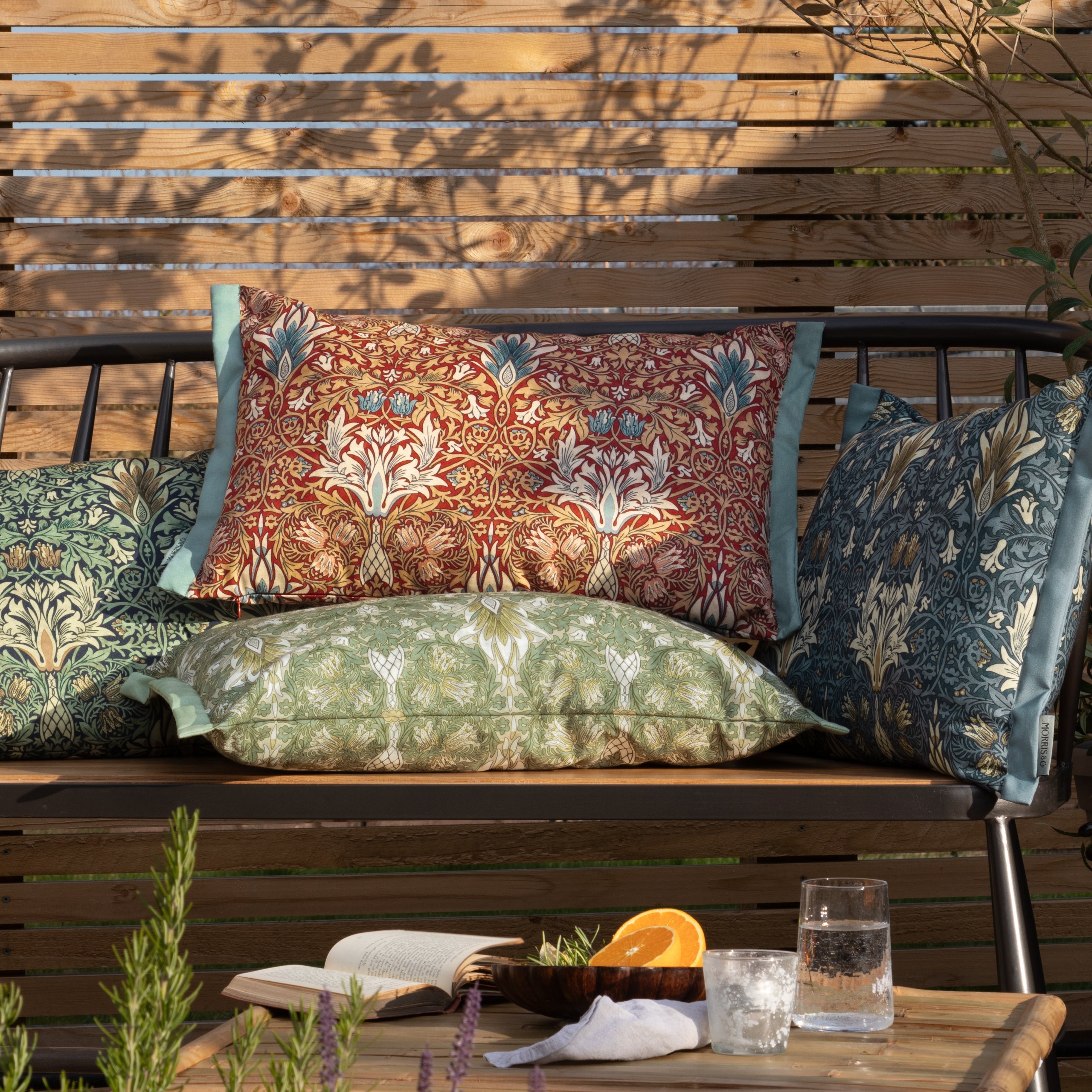Snakeshead Printed Outdoor Cushion
