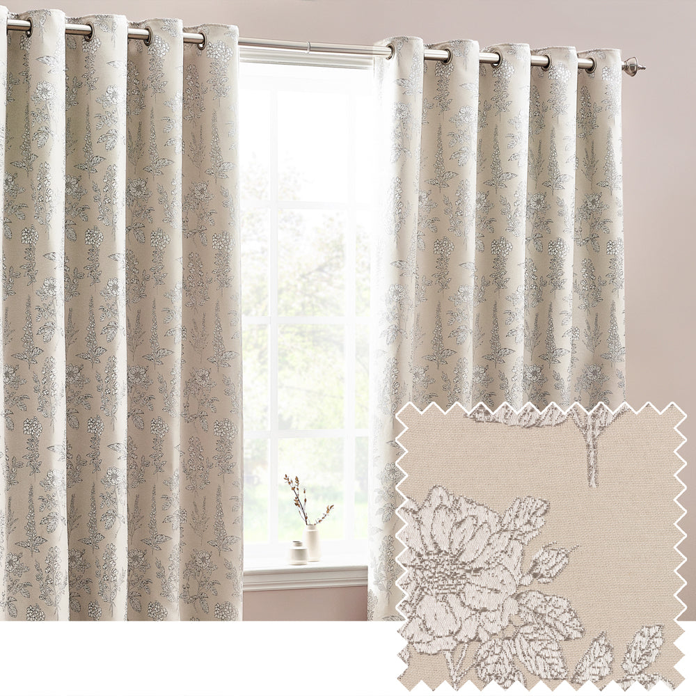 Sophia Room Darkening Eyelet Curtains
