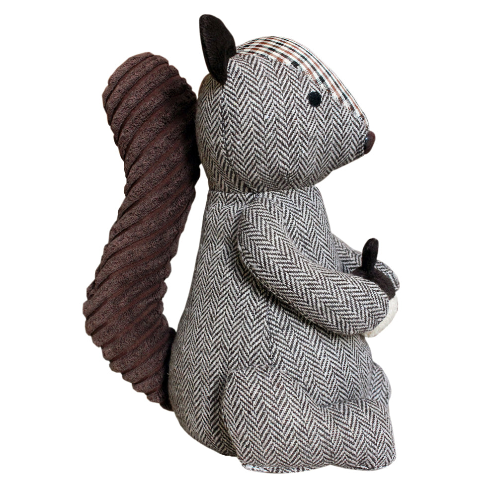 Squirrel Herringbone Novelty Door Stop