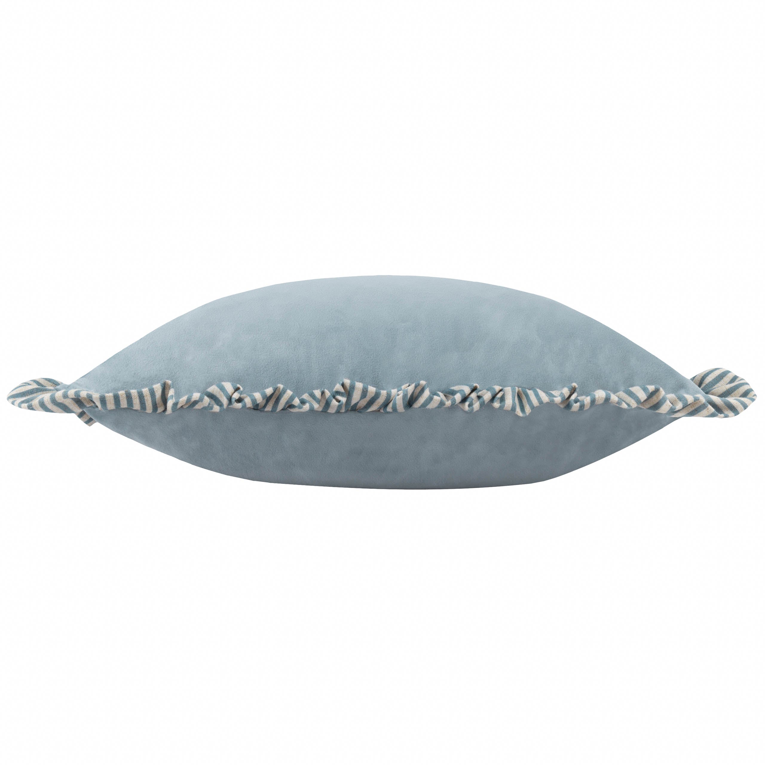 Solene Ruffle Matte Velvet Cushion