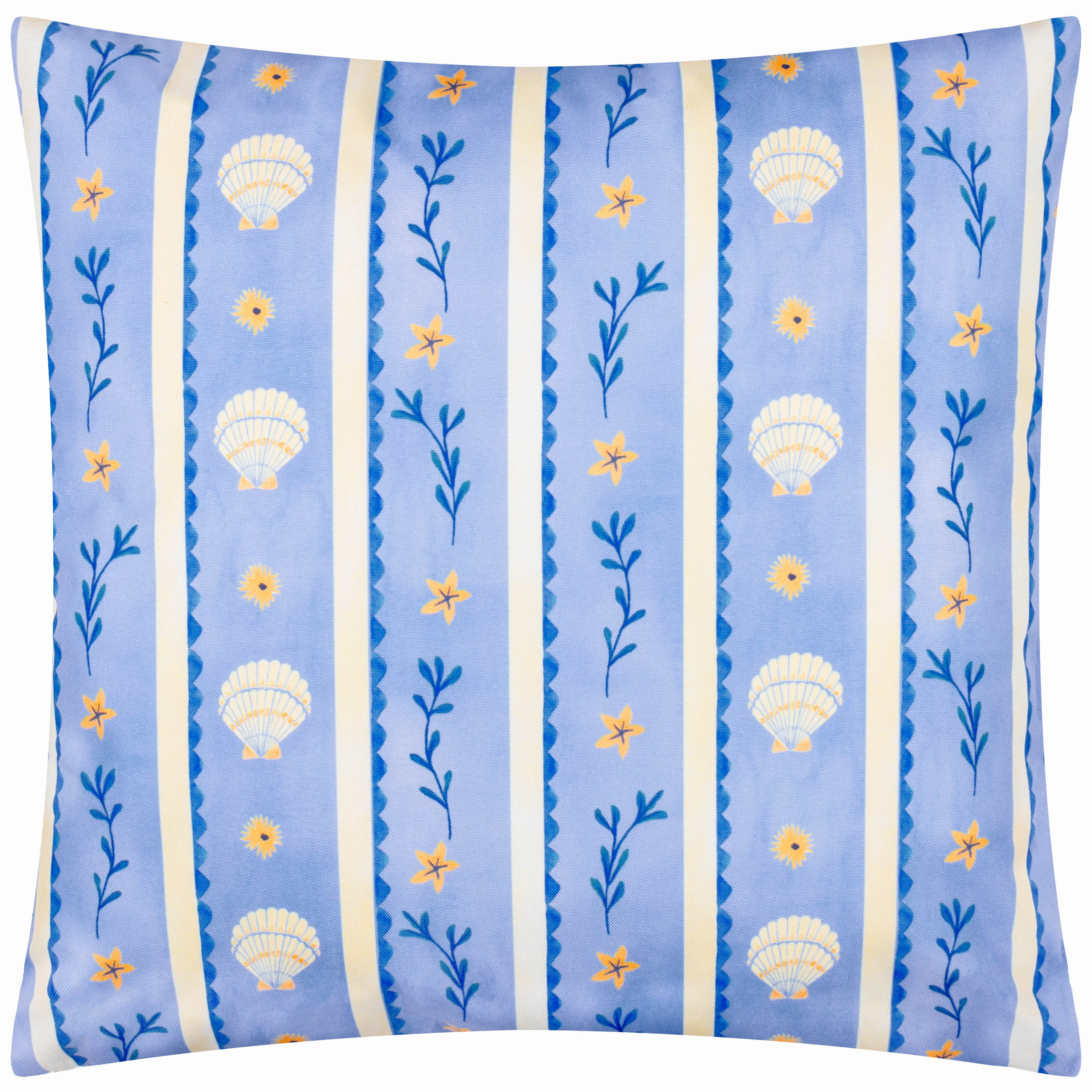 Sea Shells Outdoor Printed Cushion