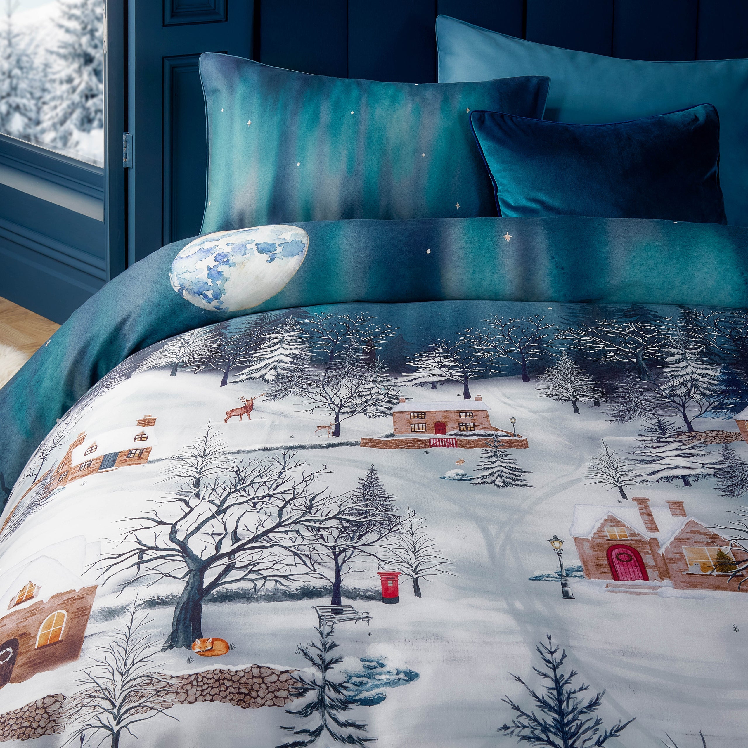 Starlight 100% Cotton Duvet Cover Set