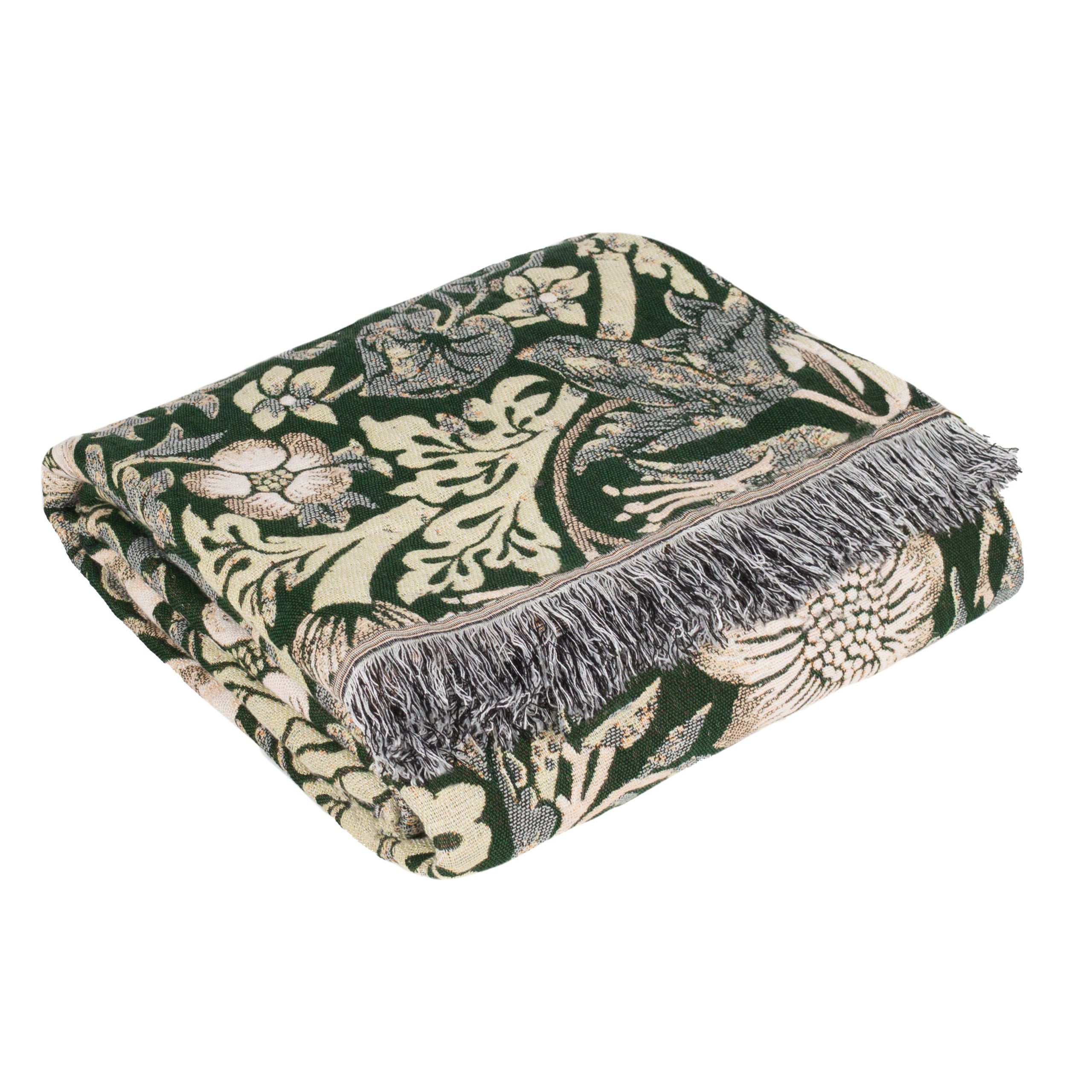 Strawberry Thief Jacquard Throw