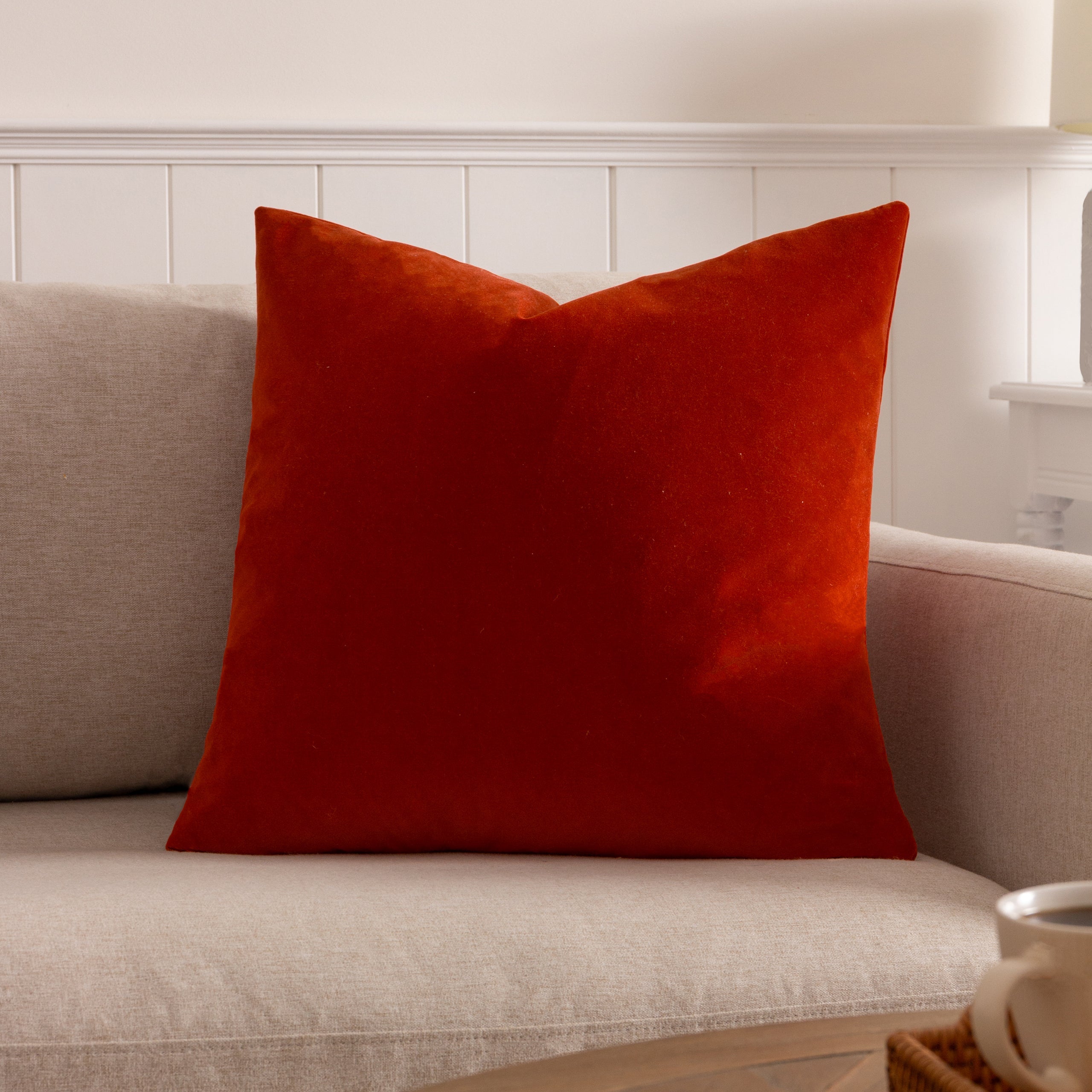 Sunningdale Velvet Square Cushion