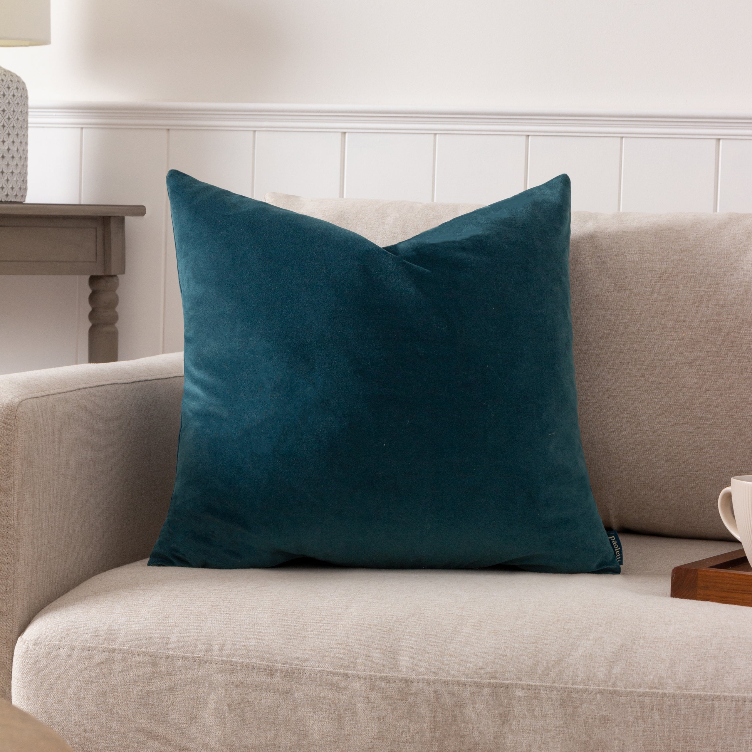 Sunningdale Velvet Square Cushion