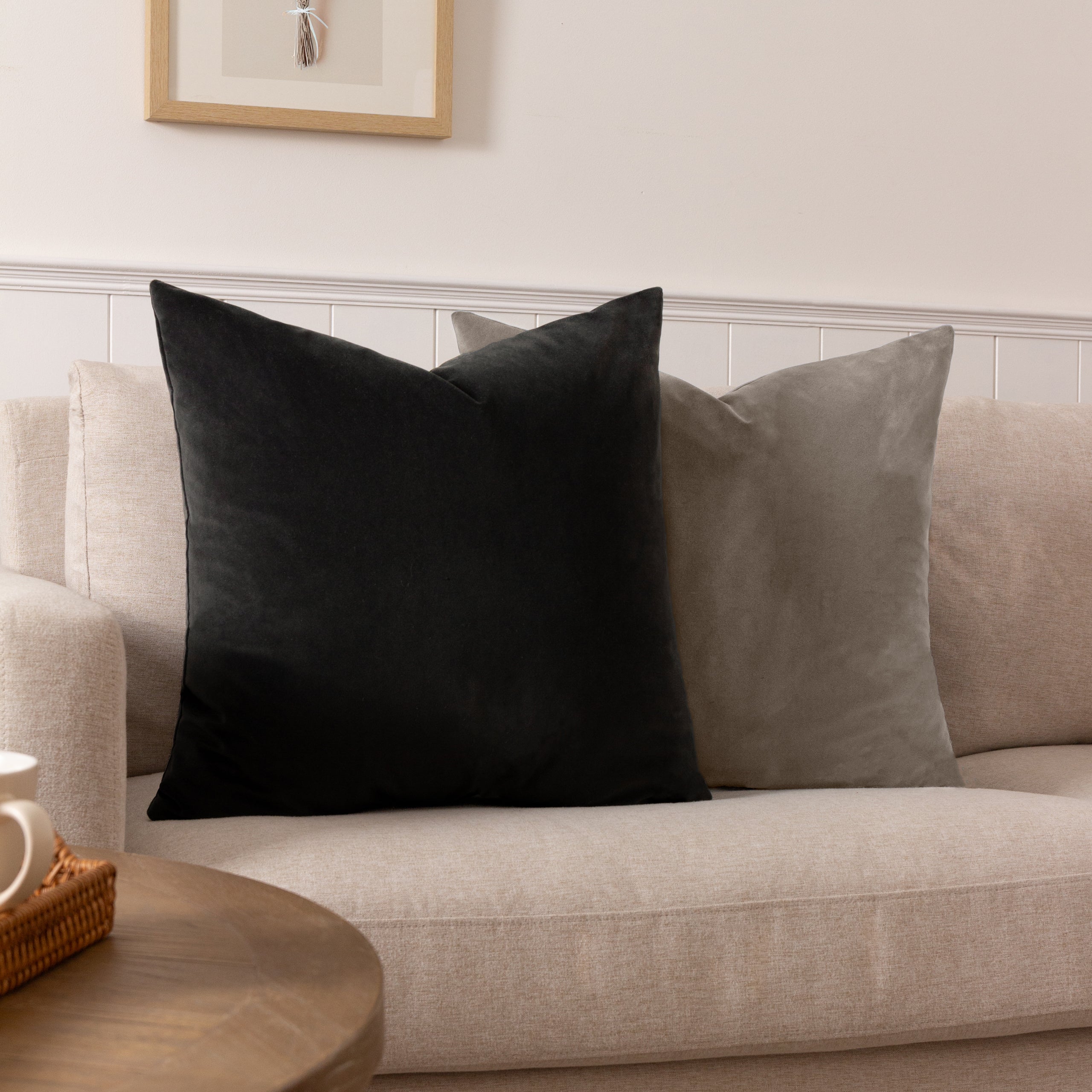 Sunningdale Velvet Square Cushion