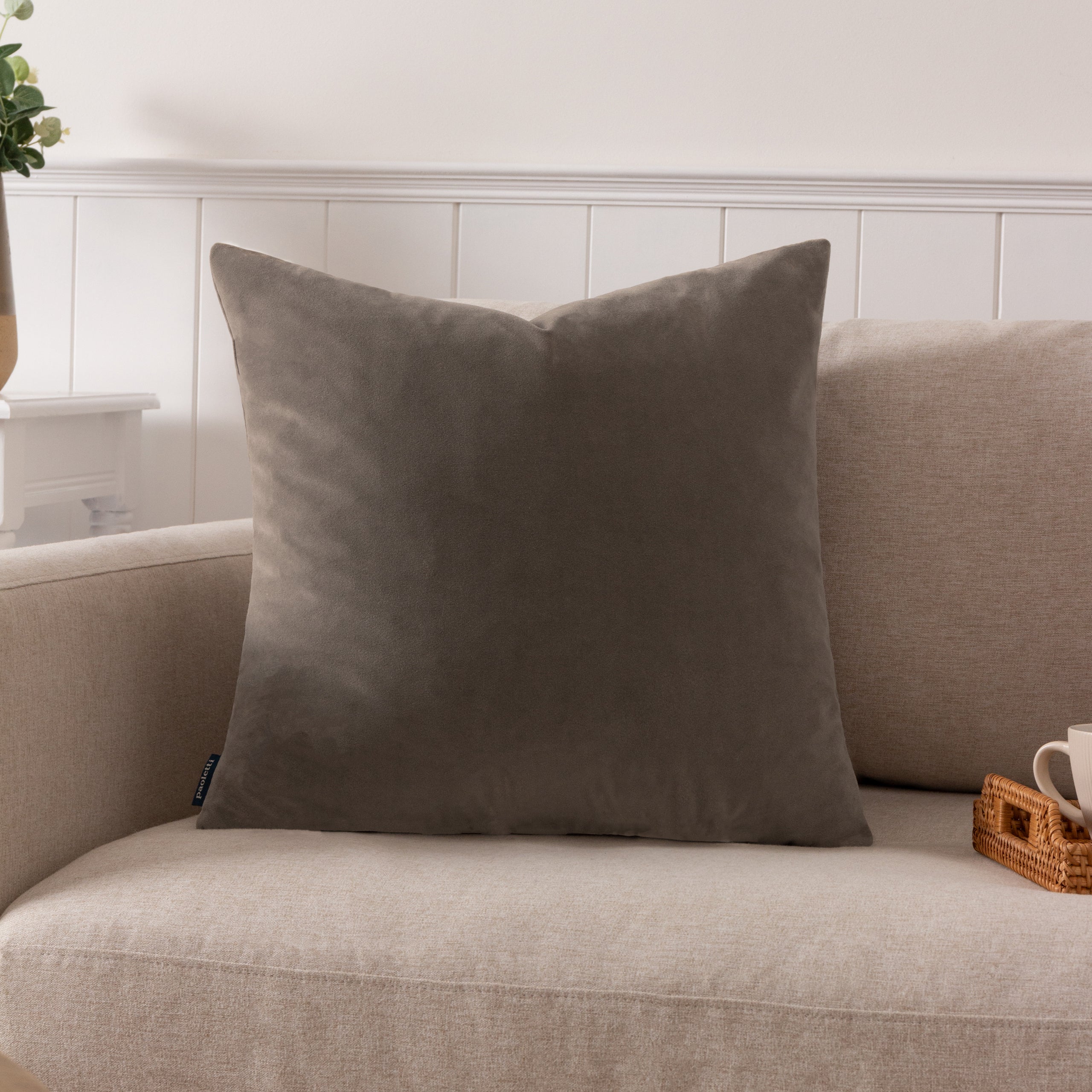 Sunningdale Velvet Square Cushion
