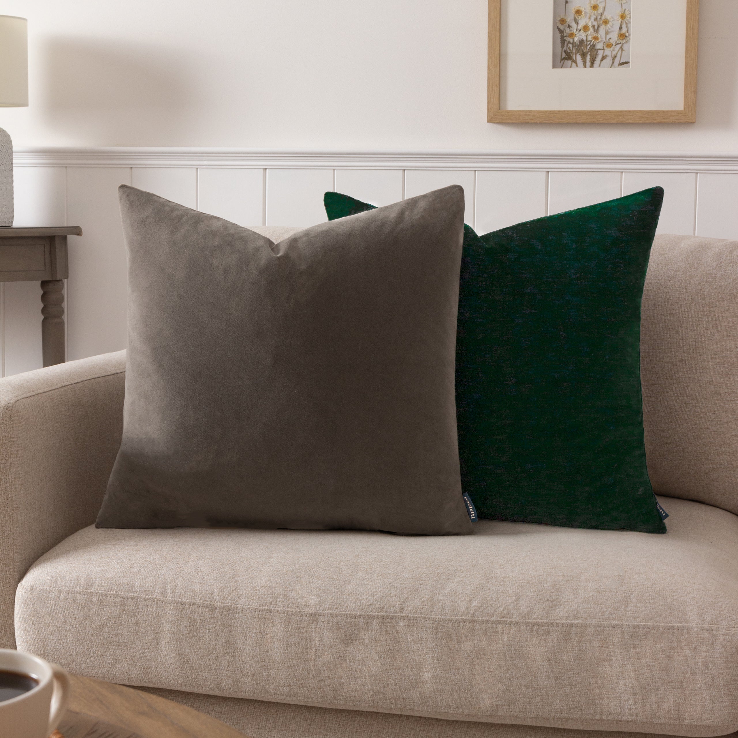 Sunningdale Velvet Square Cushion