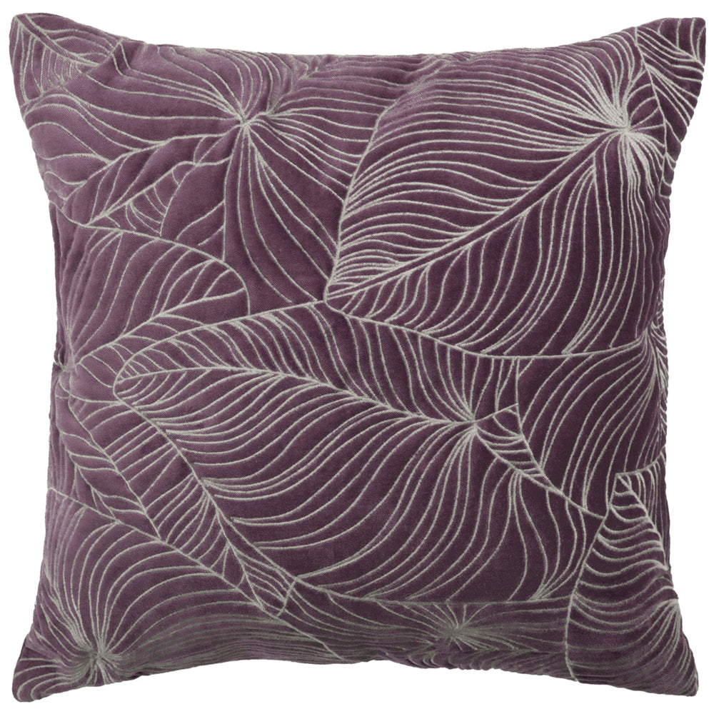 Taro Embroidered Cushion