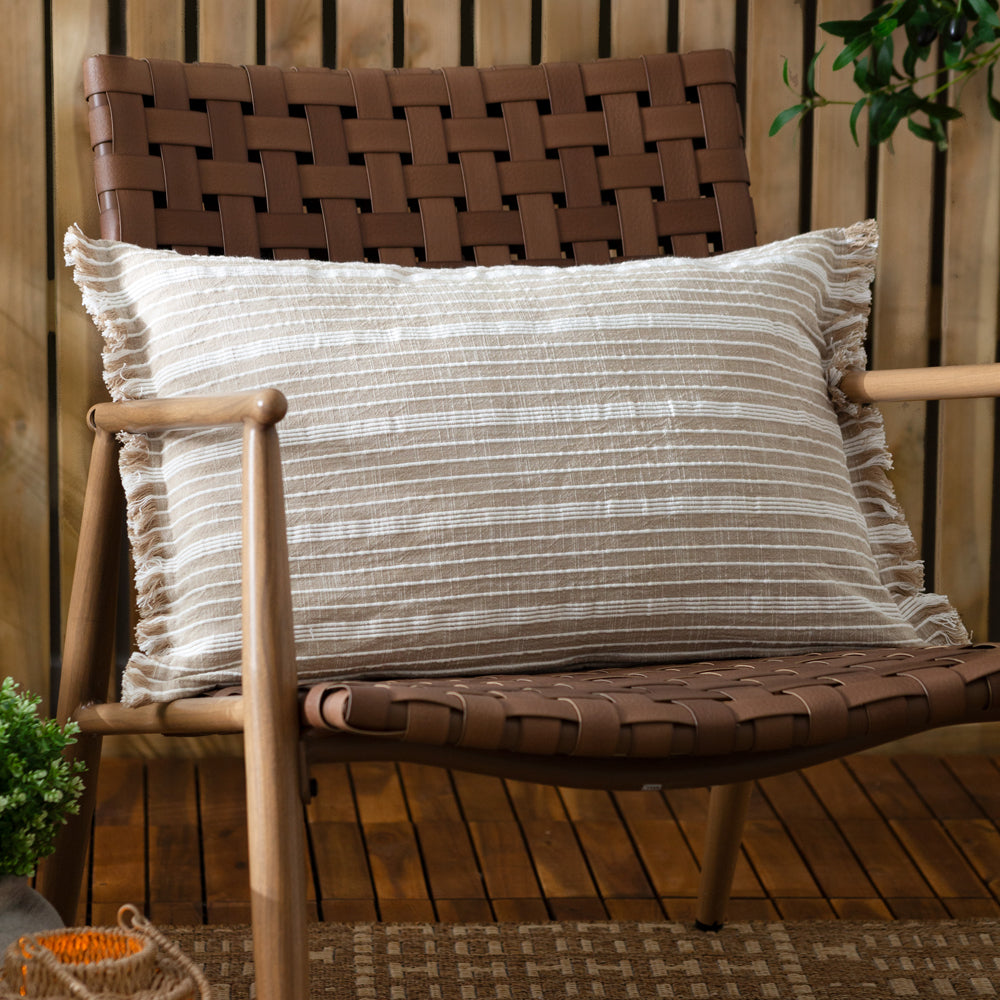 Tide Textured Stripe Outdoor Cushion