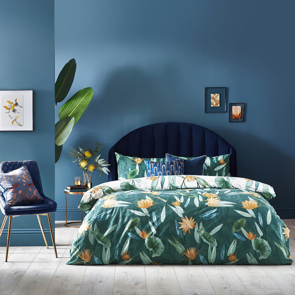 Tigerlily Floral Duvet Cover Set