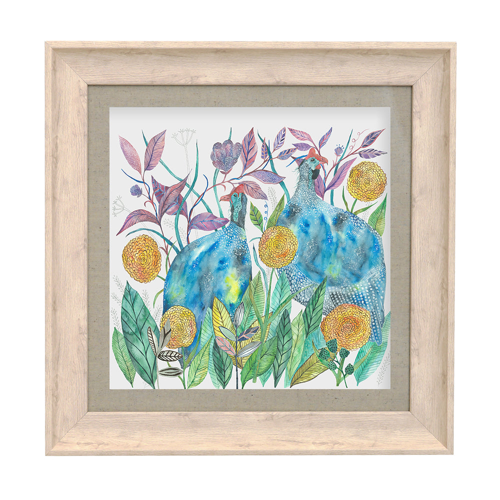 Tilda & Faye Linen Framed Print
