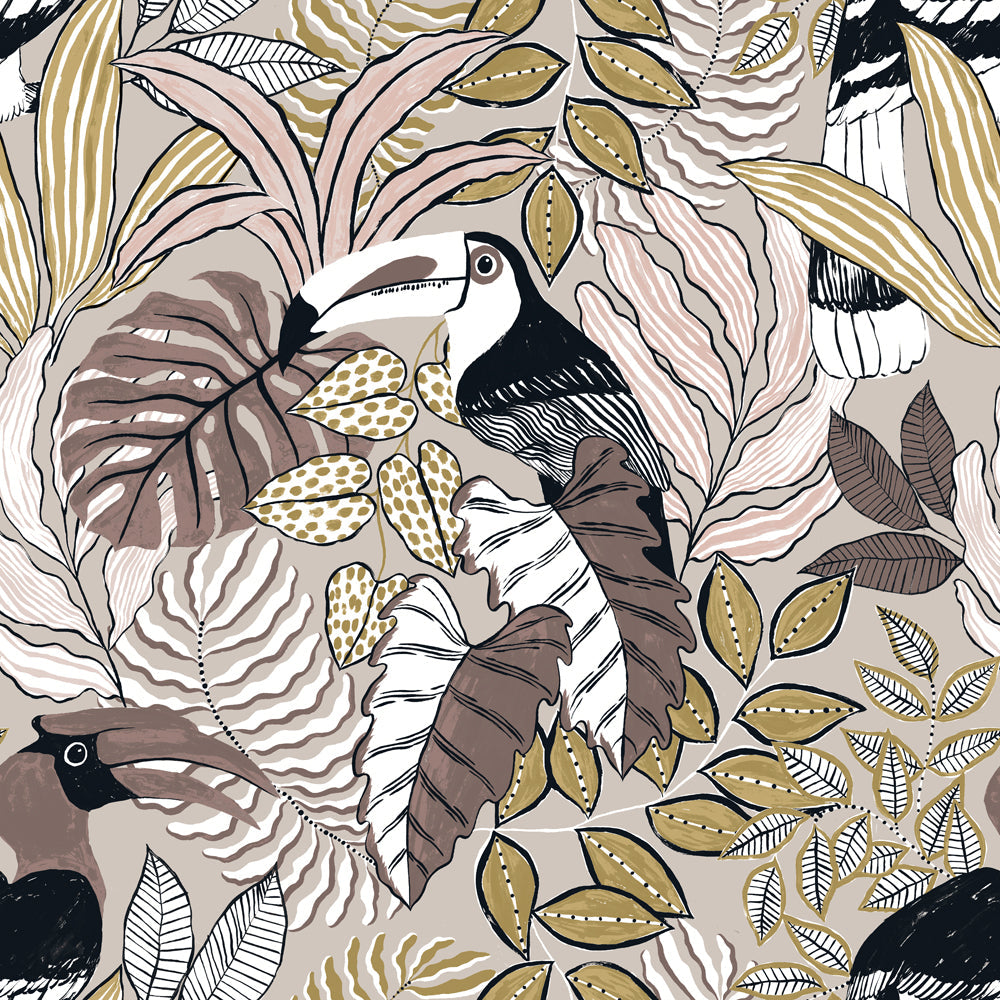 Tocorico Toucan Exotic Duvet Cover Set