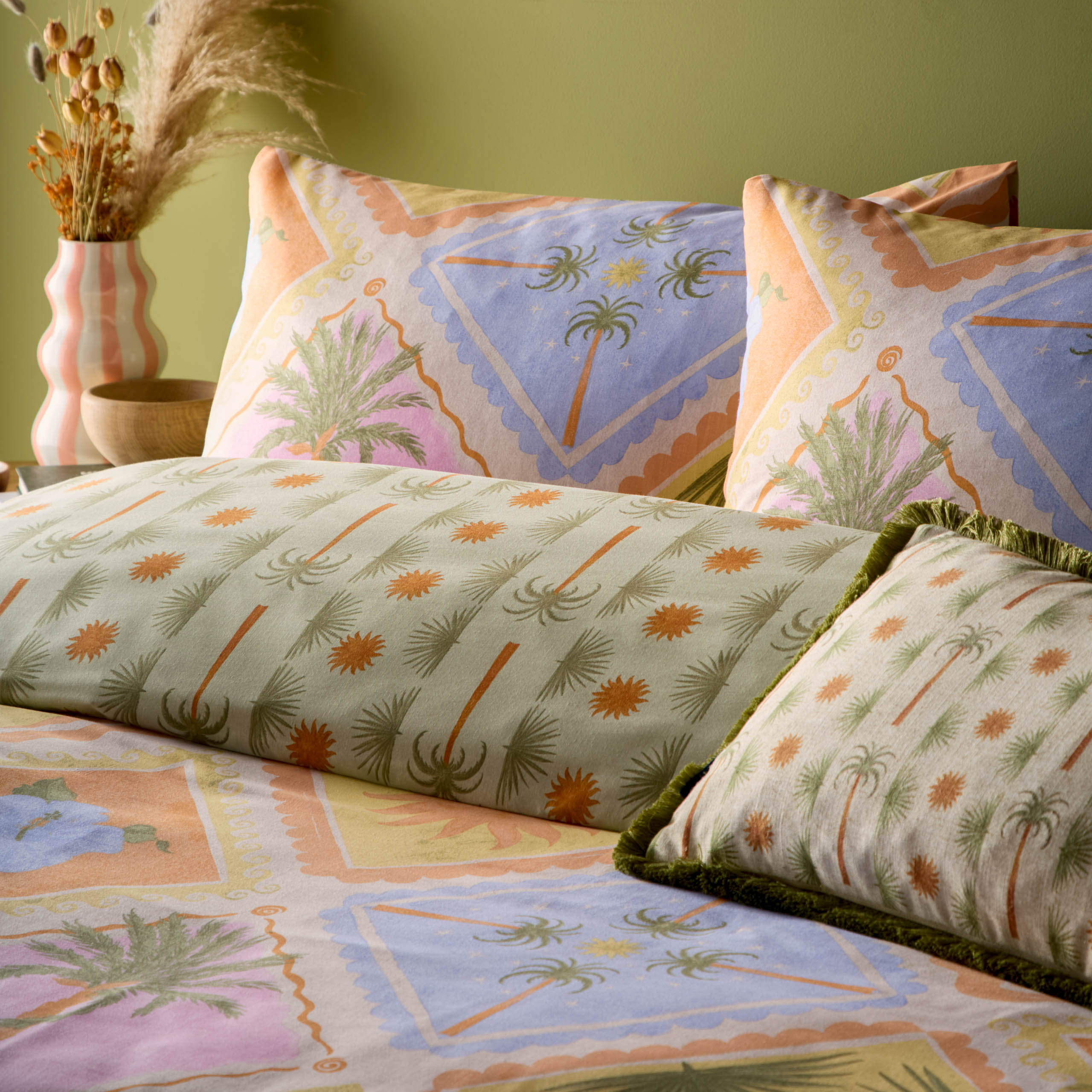 Tropicala Printed Duvet Cover Set