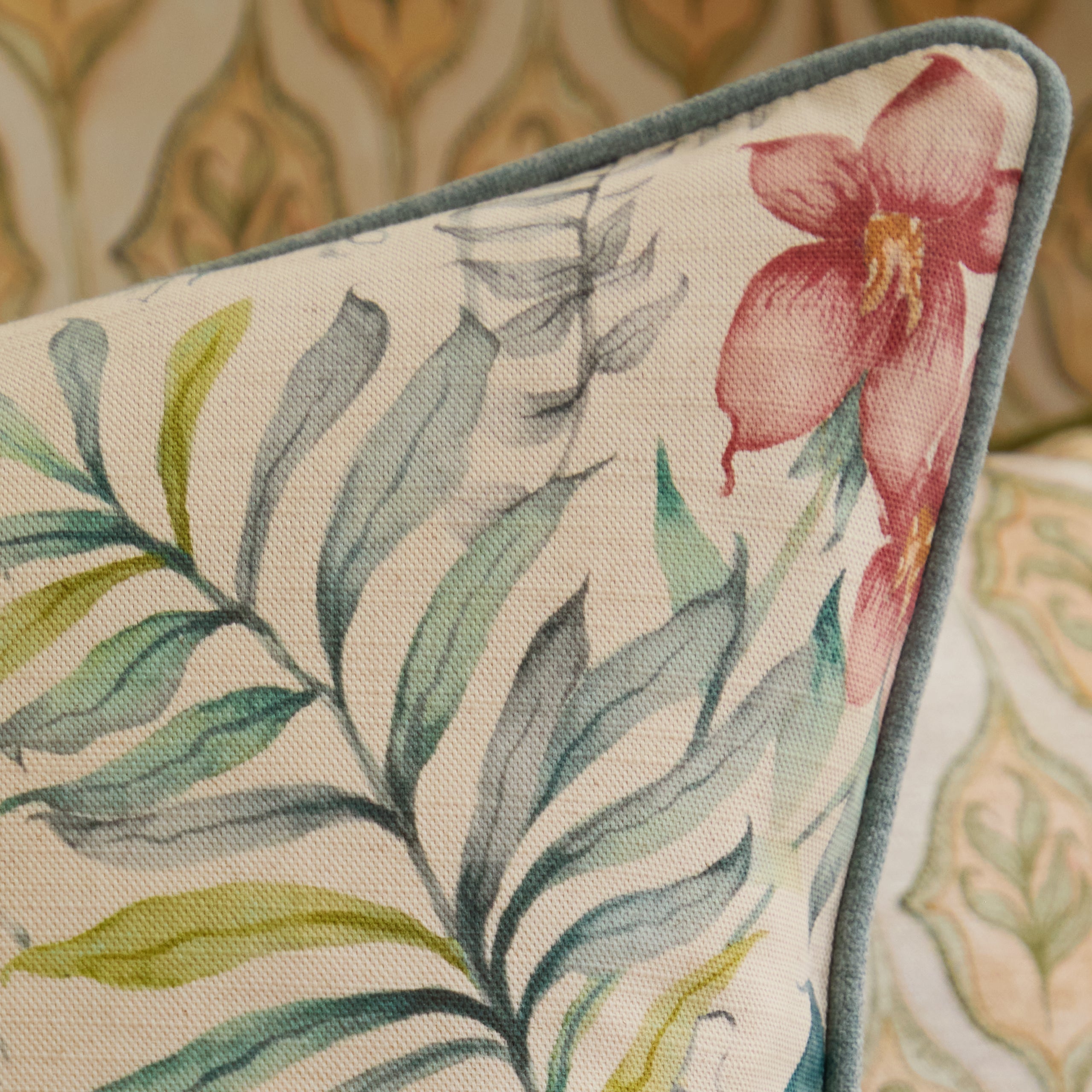 Tropical Utopia Printed Cushion