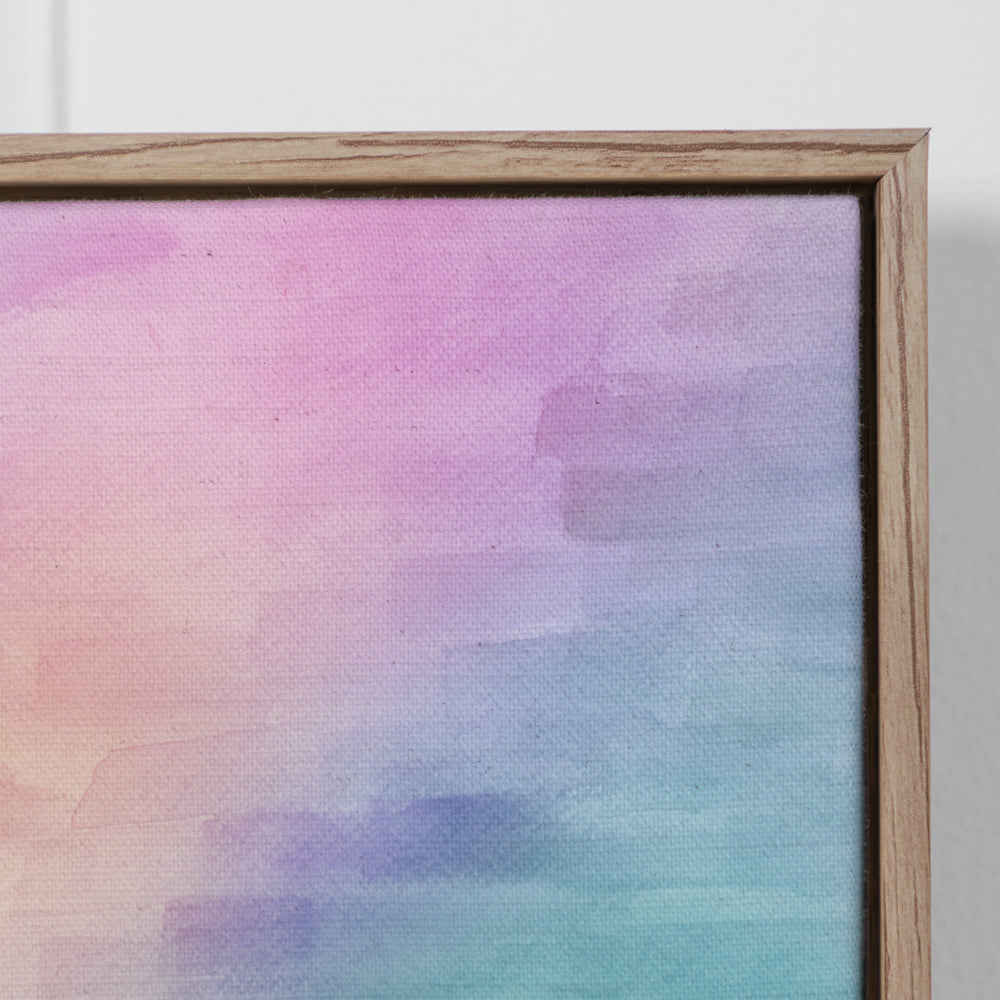 Tulla Hibiscus Framed Canvas