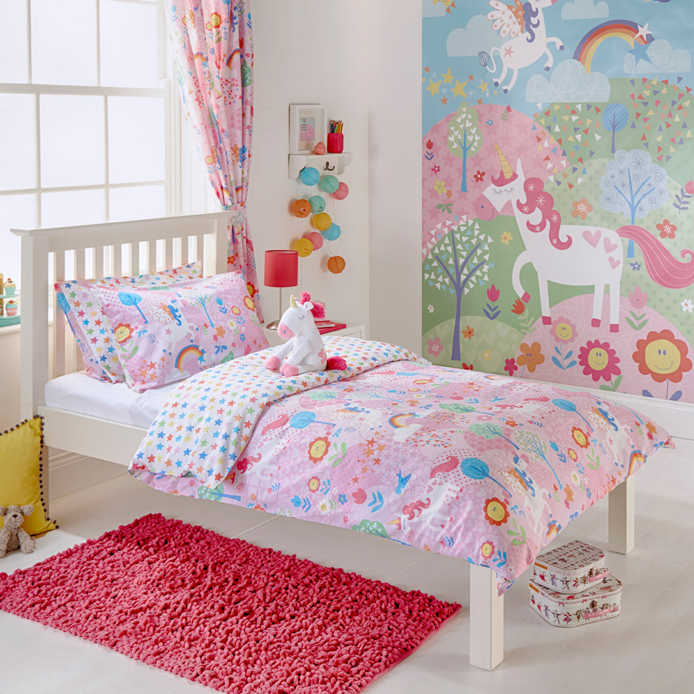 Unicorn Kids Duvet Cover Set