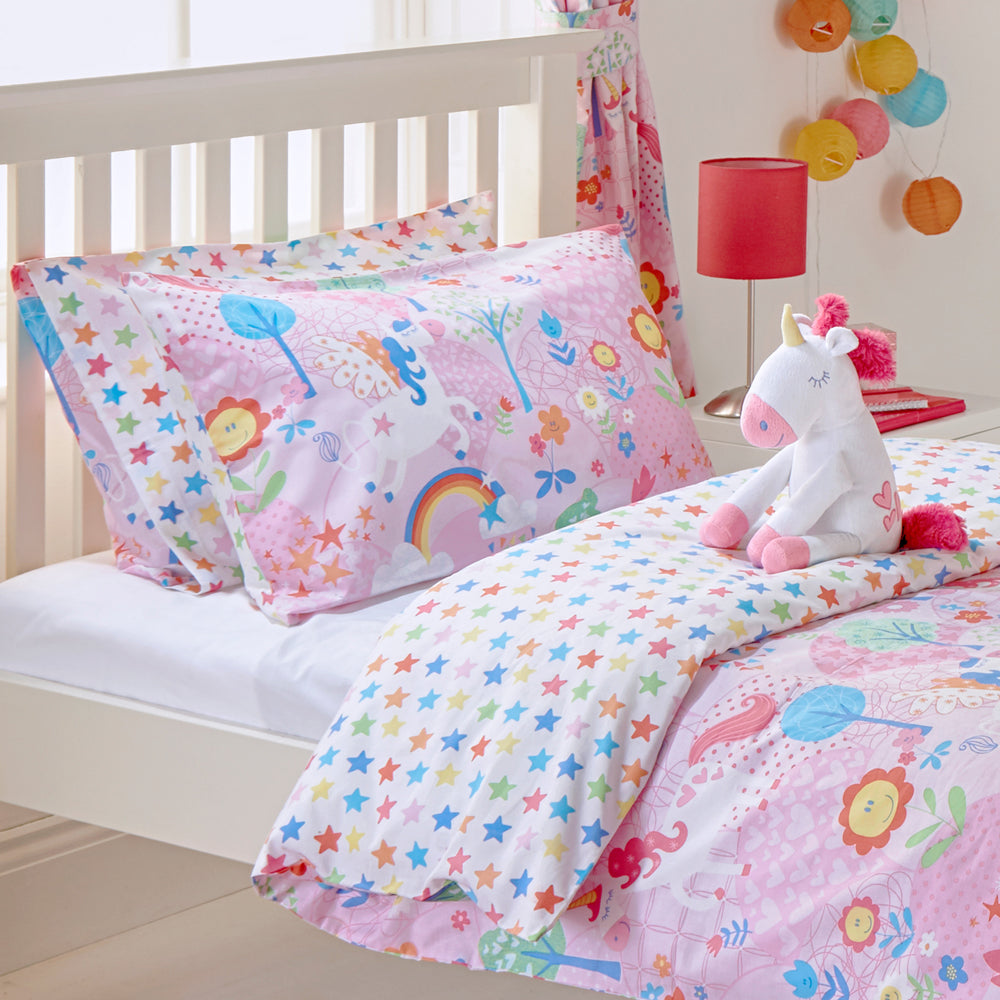 Unicorn Kids Duvet Cover Set
