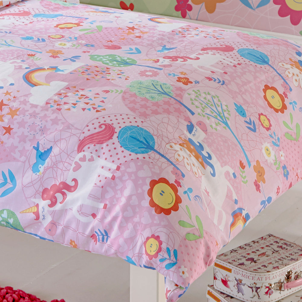 Unicorn Kids Duvet Cover Set