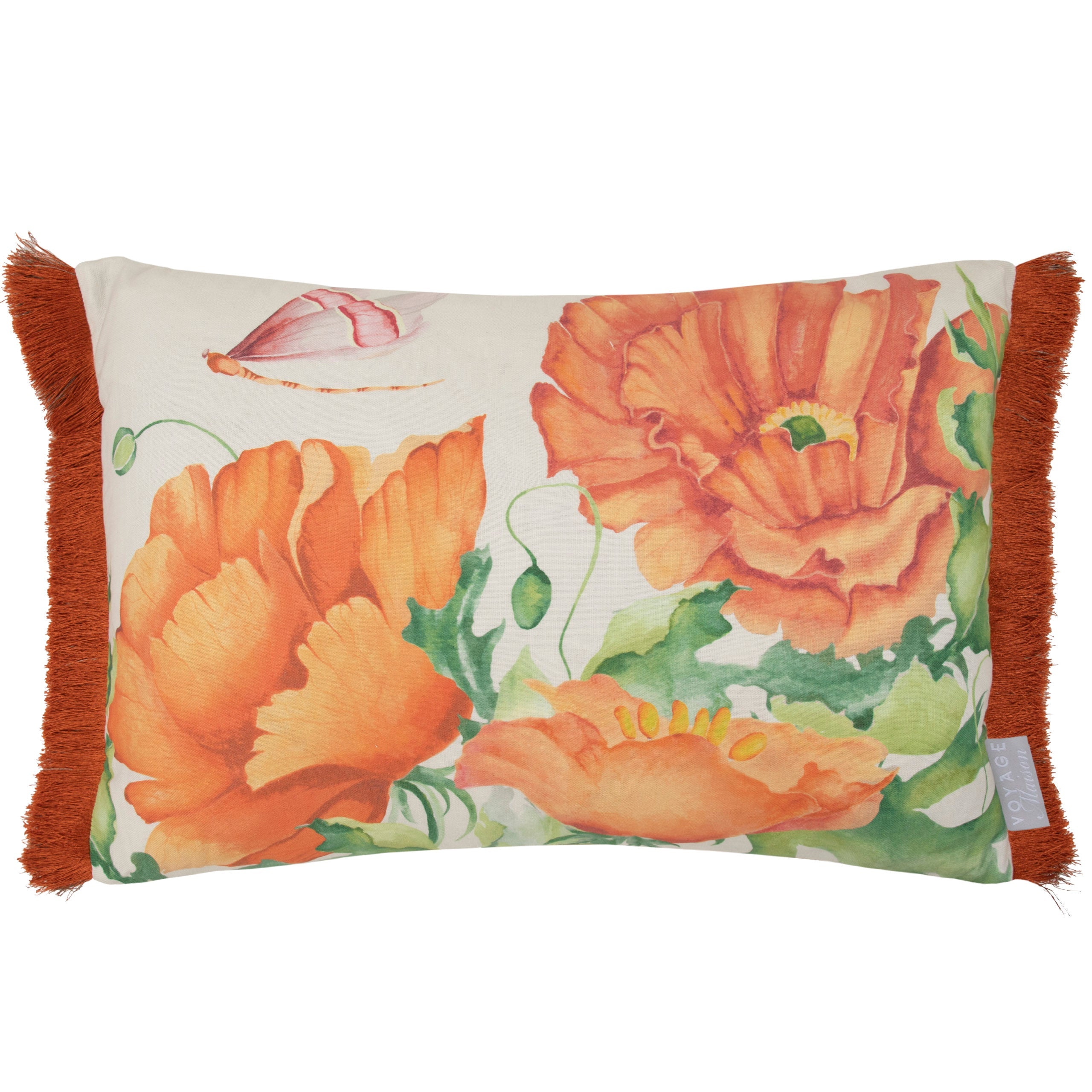 Valeria Printed Ruched Cushion