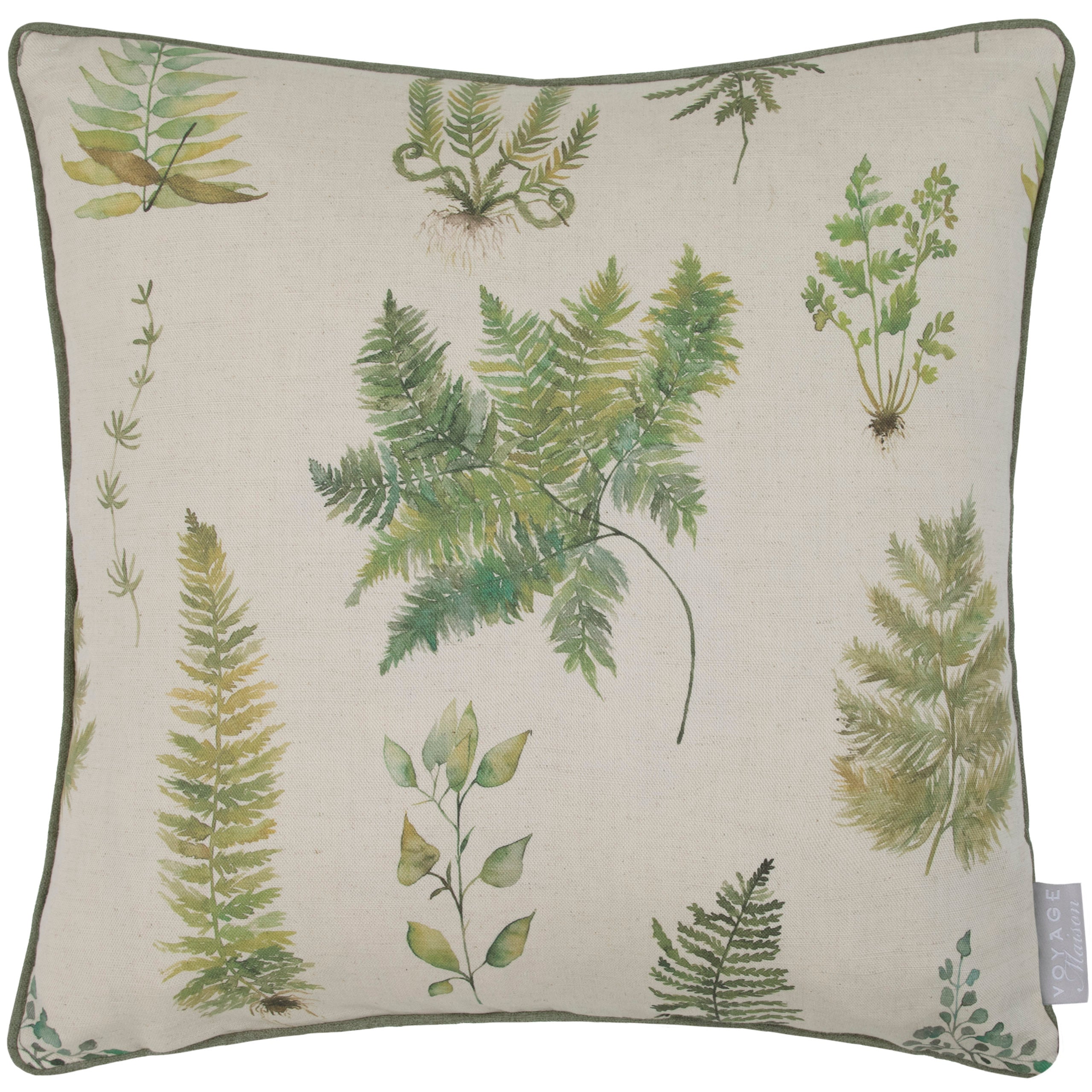 Verbena Printed Piped Cushion