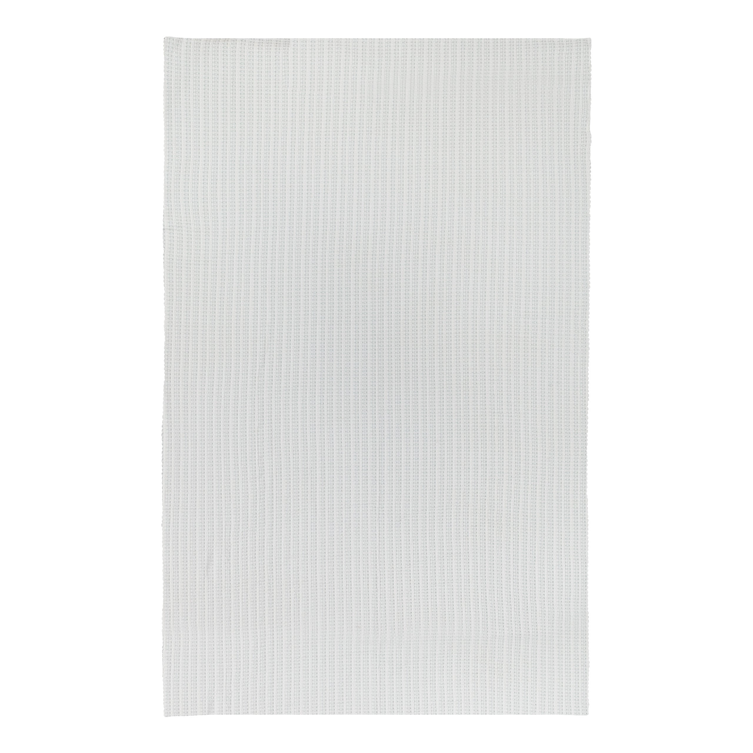 Waffle Textured 100% Cotton Bedspread