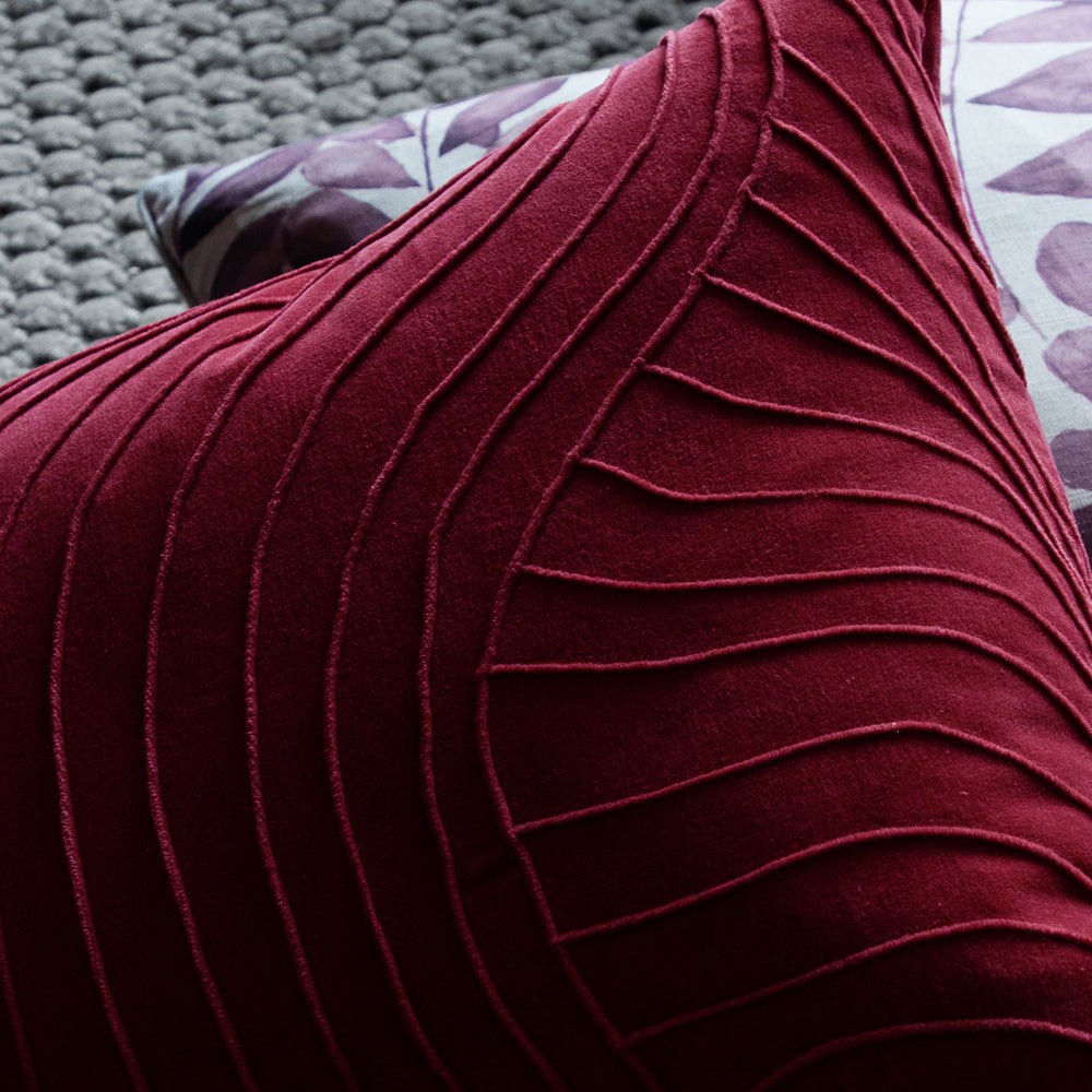 Waterfall Embroidered Cushion