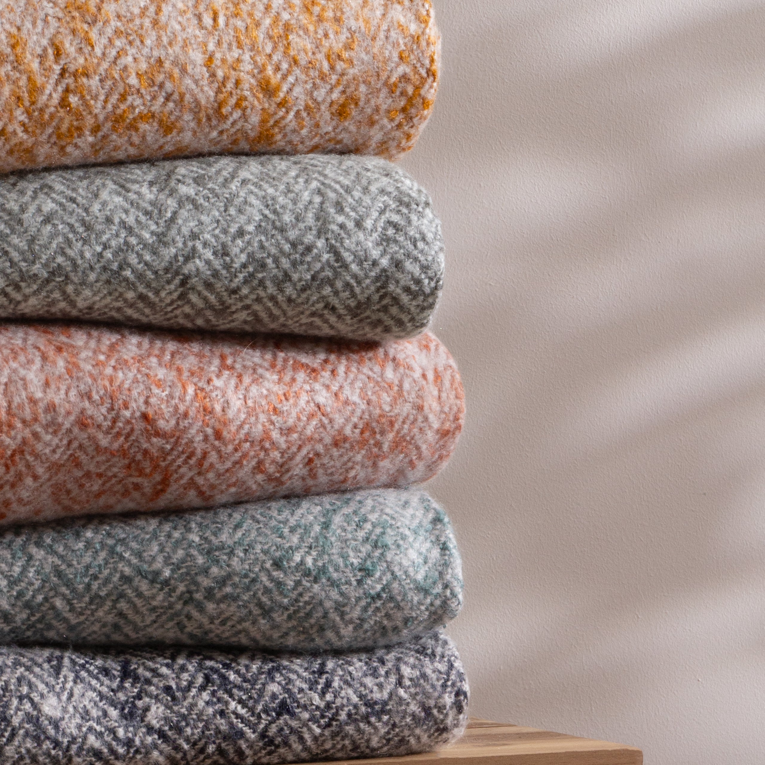 Weaver Herringbone Throw