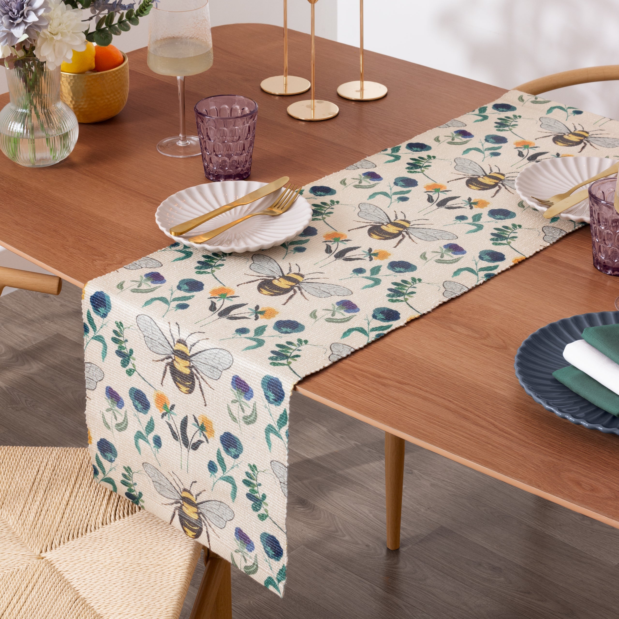 Wild Garden Indoor/Outdoor Table Runner