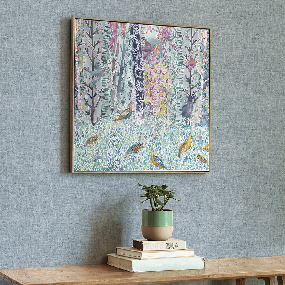 Whimsical Tale Framed Canvas