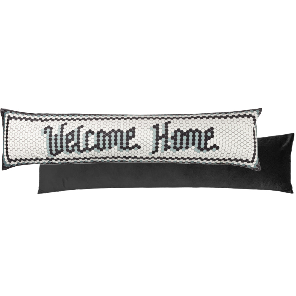 Mosaic Message Welcome Draught Excluder